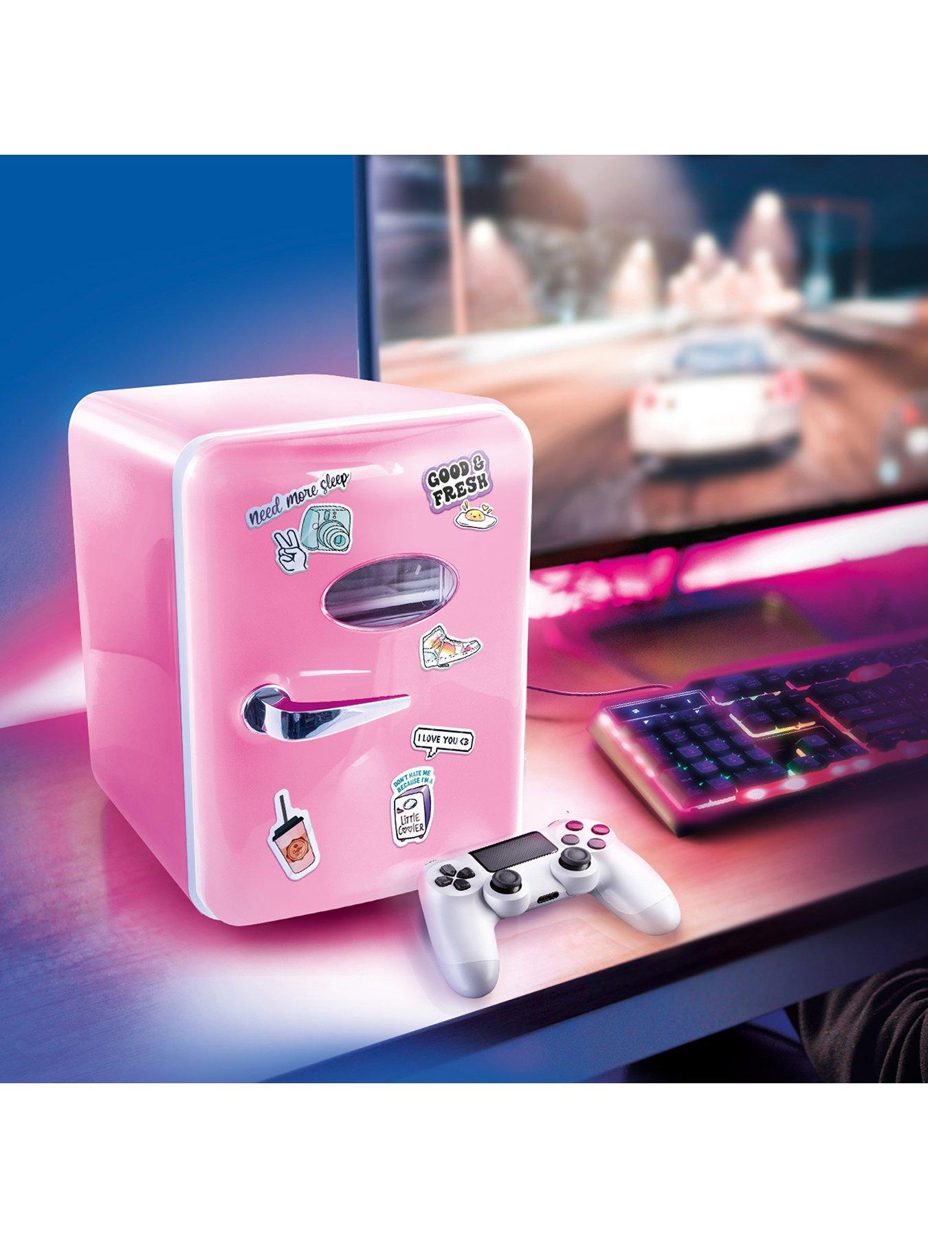 Image 4 of 7 of So Chill So Chill Mini Fridge Pastel Pink
