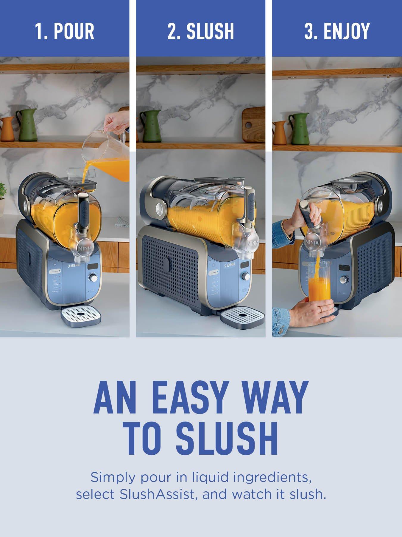 Image 3 of 7 of NINJA SLUSHi MAX Frozen Drink Maker - Cyberspace FS605UKBL