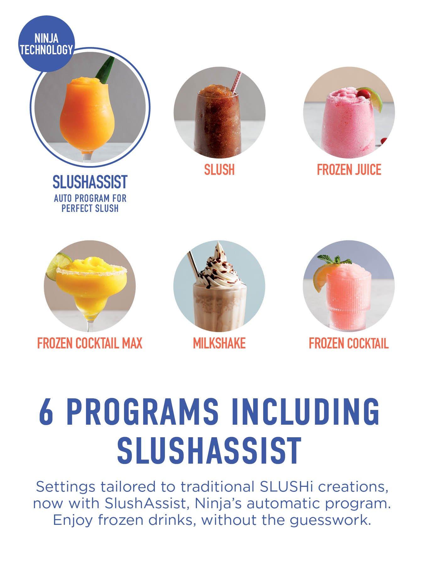 Image 5 of 7 of NINJA SLUSHi MAX Frozen Drink Maker - Cyberspace FS605UKBL