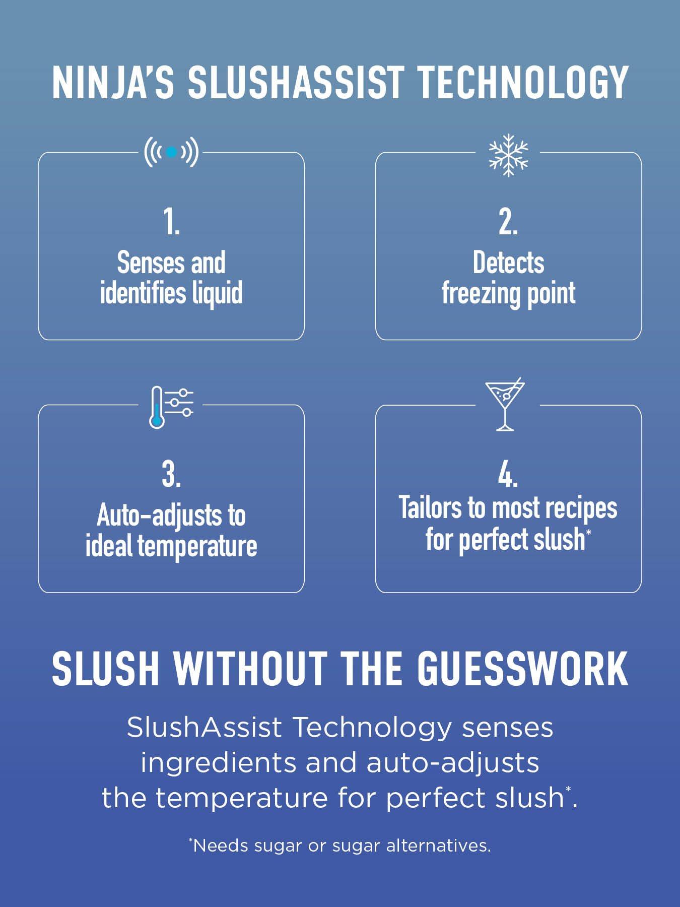Image 7 of 7 of NINJA SLUSHi MAX Frozen Drink Maker - Cyberspace FS605UKBL