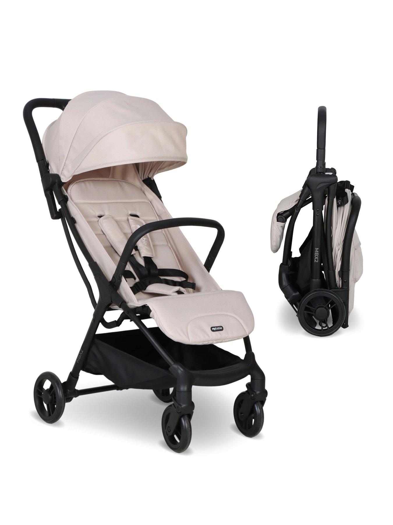 My Babiie MBX2 Compact Stroller - Oatmeal
