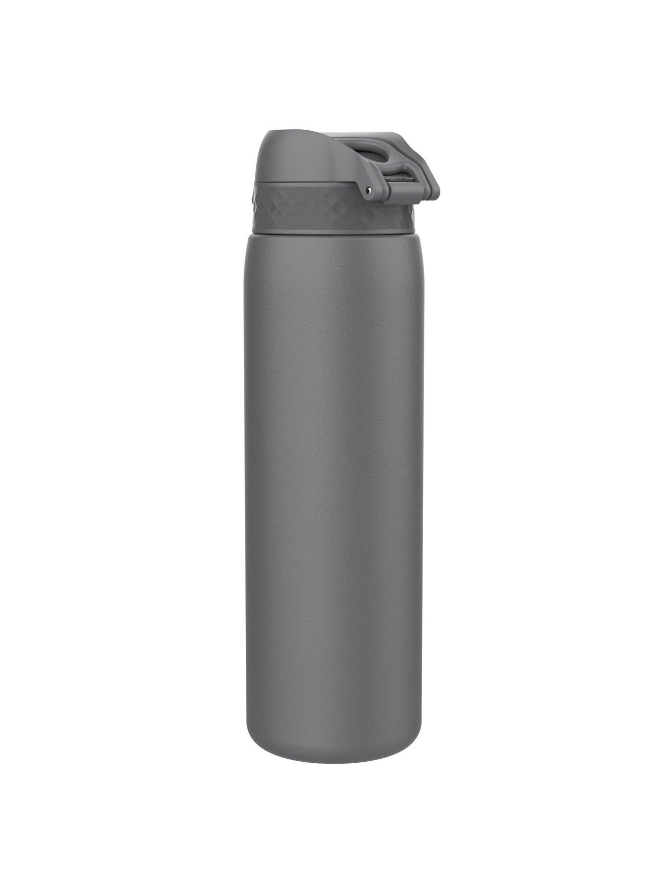 Image 3 of 7 of Ion8 Leak Proof 1 Litre Water Bottle, Vacuum Insulated, Grey, 920ml (30oz)