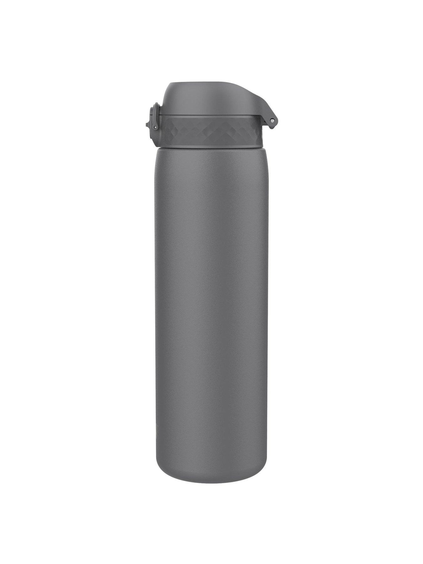 Image 4 of 7 of Ion8 Leak Proof 1 Litre Water Bottle, Vacuum Insulated, Grey, 920ml (30oz)