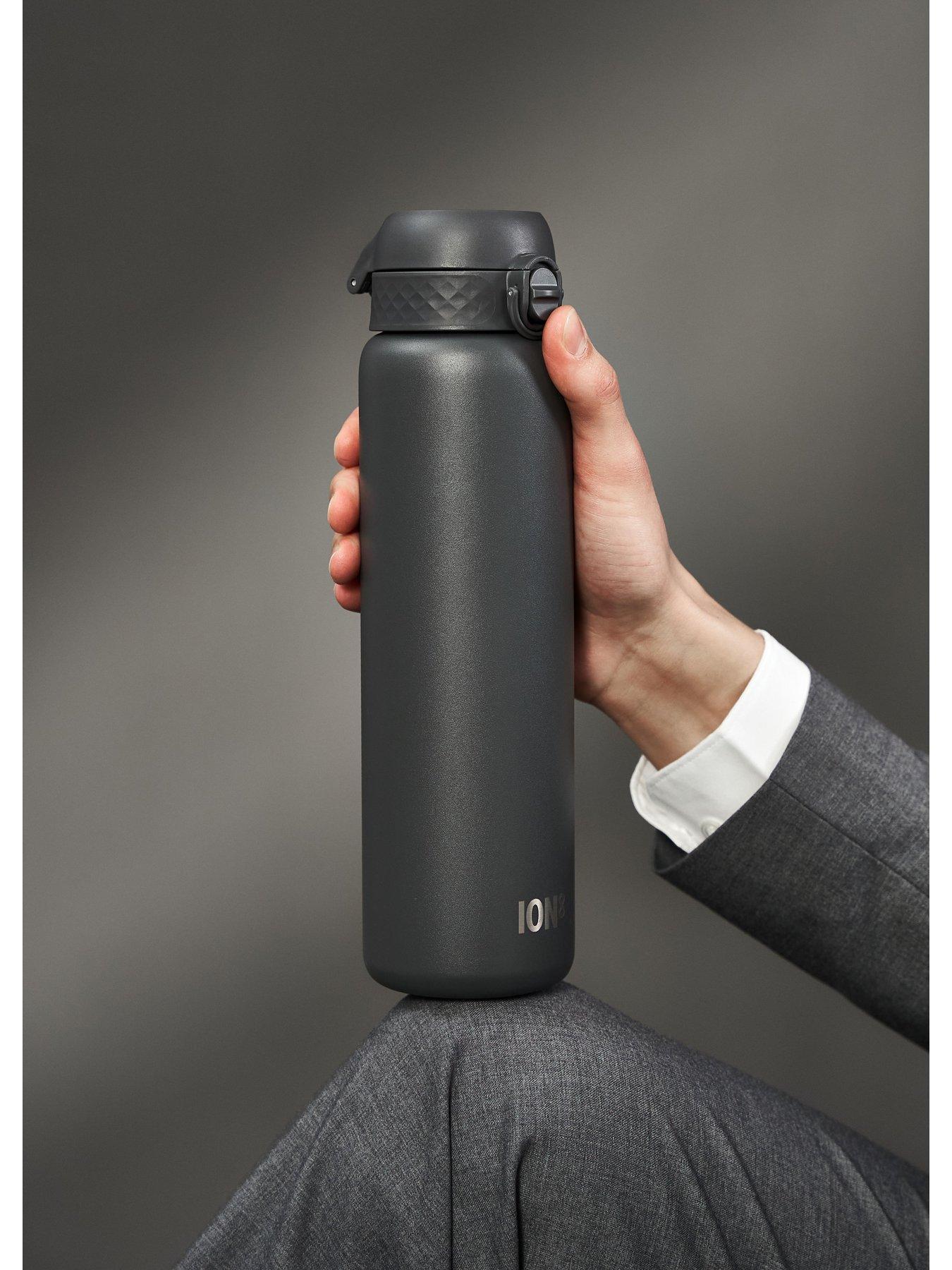 Image 6 of 7 of Ion8 Leak Proof 1 Litre Water Bottle, Vacuum Insulated, Grey, 920ml (30oz)