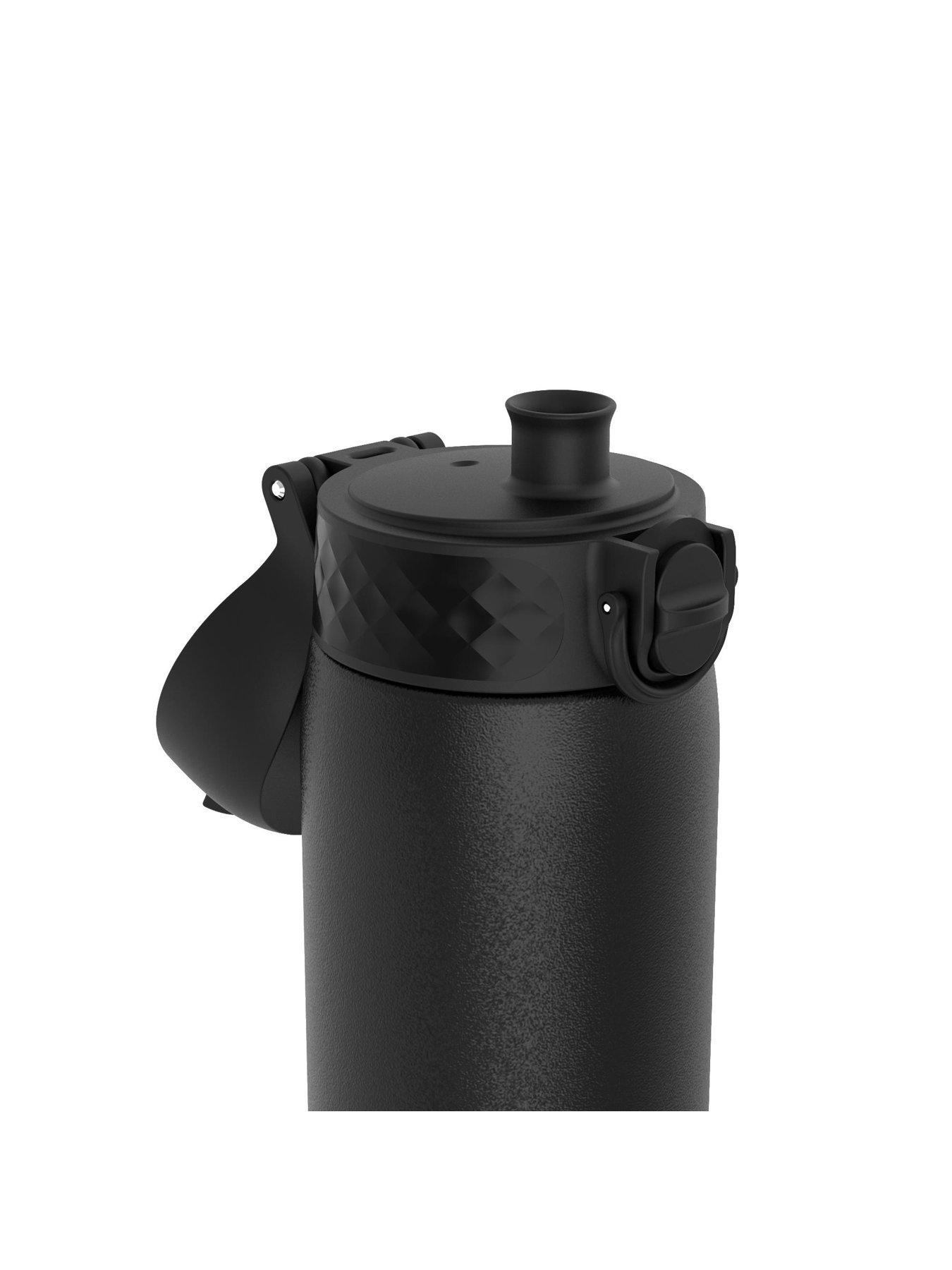 Image 5 of 7 of Ion8 Leak Proof Slim Water Bottle, Stainless Steel, Black, 600ml (20oz)