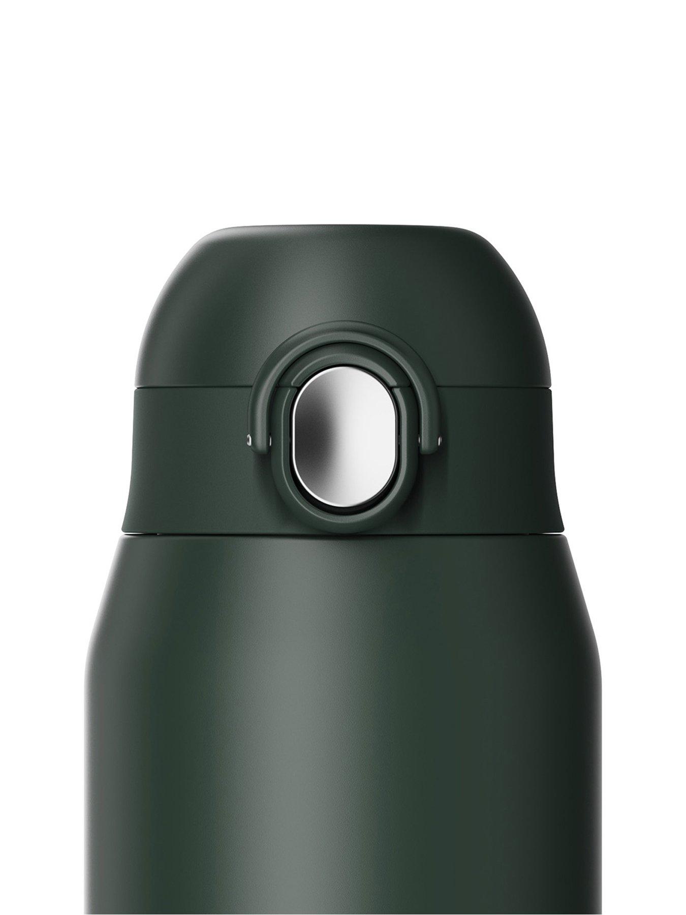 Image 2 of 6 of Ion8 Revive Insulated Steel Water Bottle, Dual Tone, Forest, 720ml / 24oz