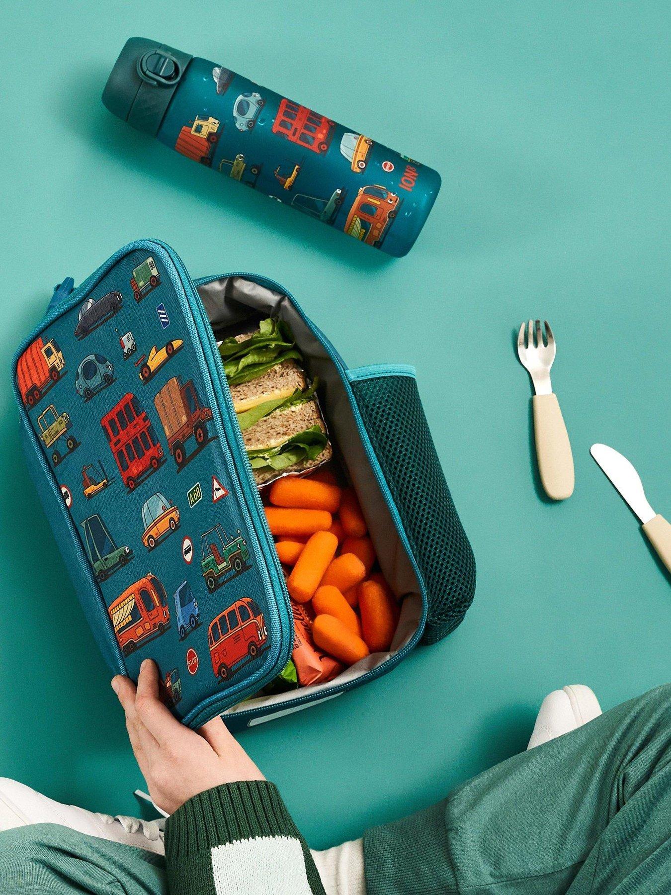 Ion8 Bundle Water Bottle + Straw + Lunch Bag , I8rf500paauto + I8xstrawppmed + I8lbaauto