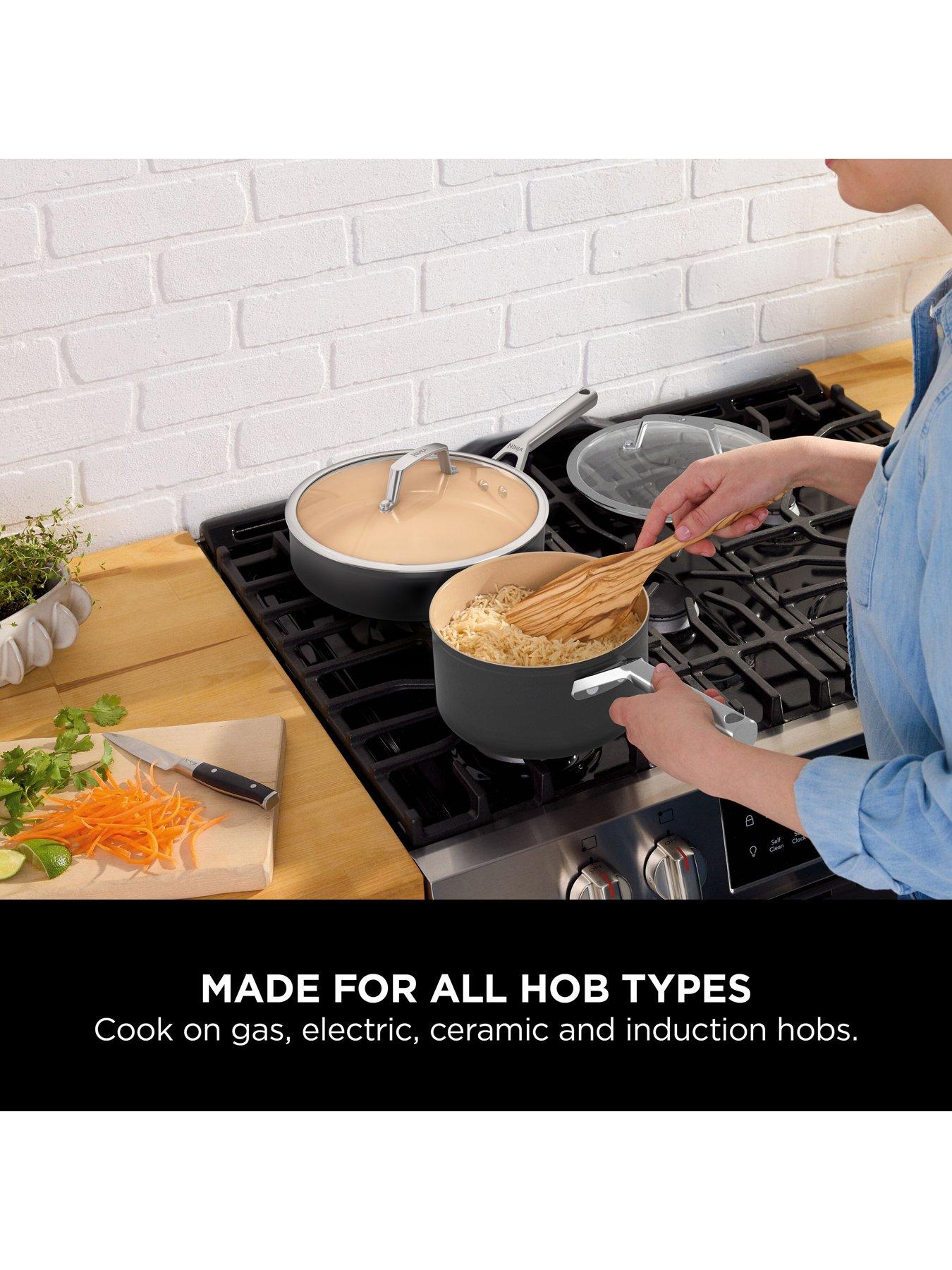 Image 5 of 7 of NINJA Ninja Ceramic Pro Long Life20cm Saucepan