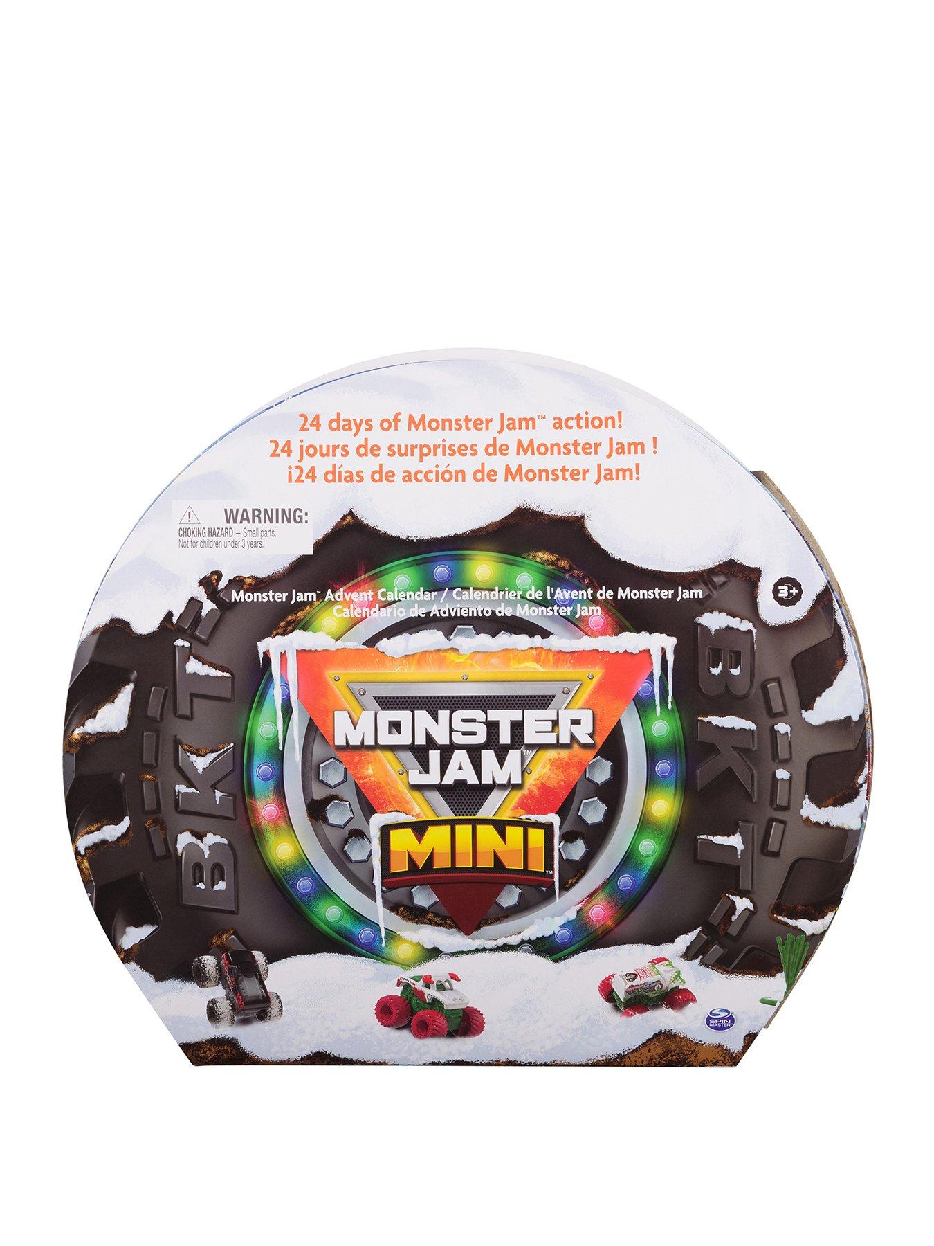Image 1 of 7 of Monster Jam 24-Day Mini Advent Calendar Playset