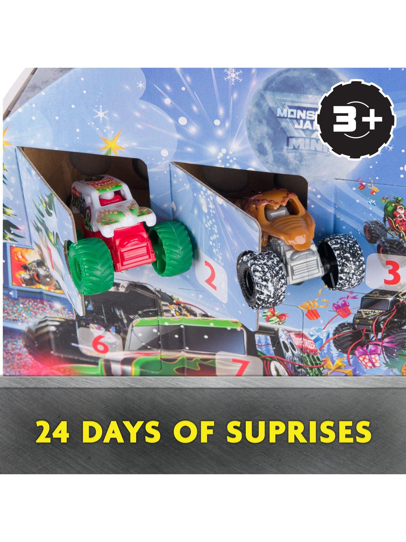 Image 2 of 7 of Monster Jam 24-Day Mini Advent Calendar Playset