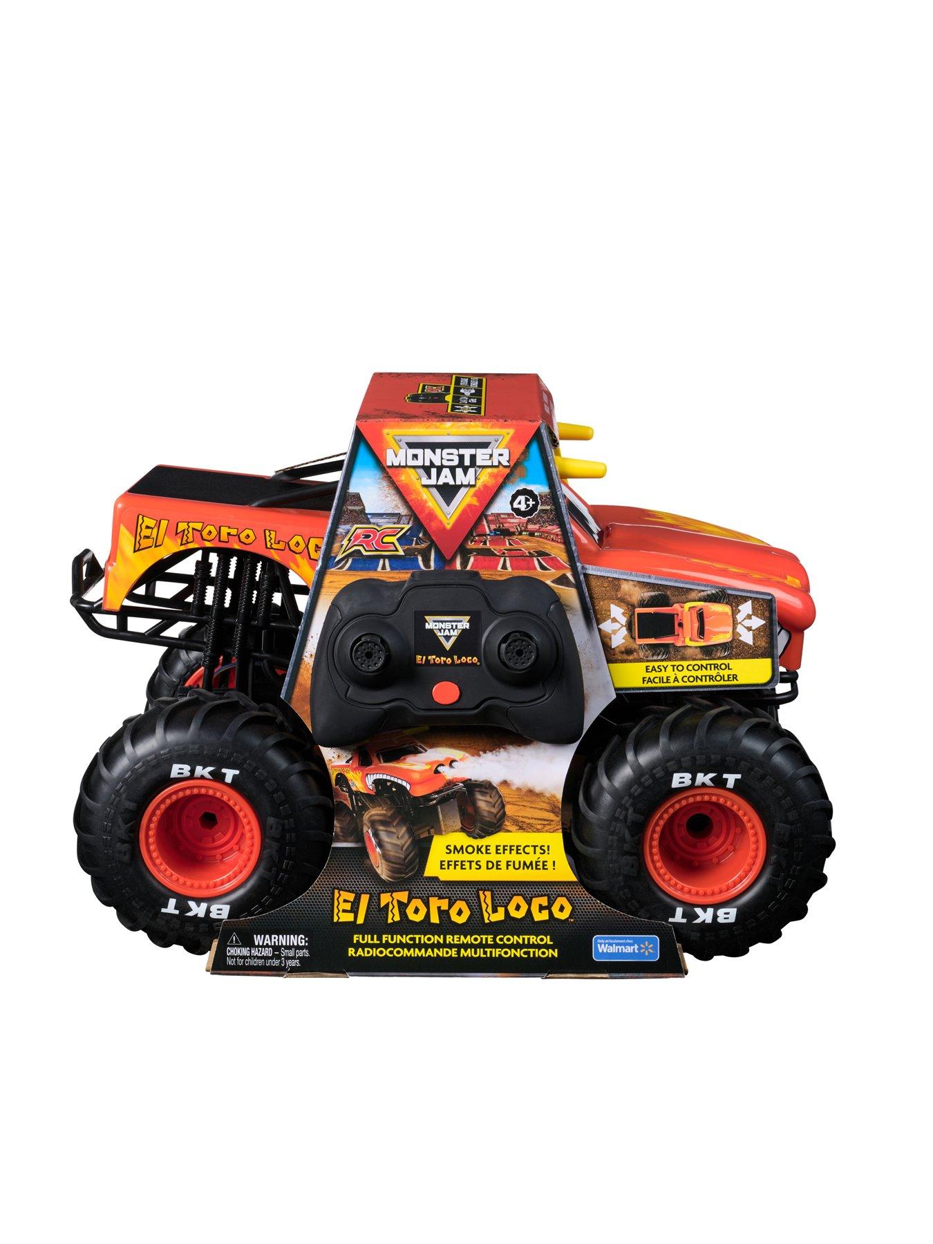 Image 7 of 7 of Monster Jam El Toro Loco RC Monster Truck with Atomizer Smoke Effects, 1:15 Scale
