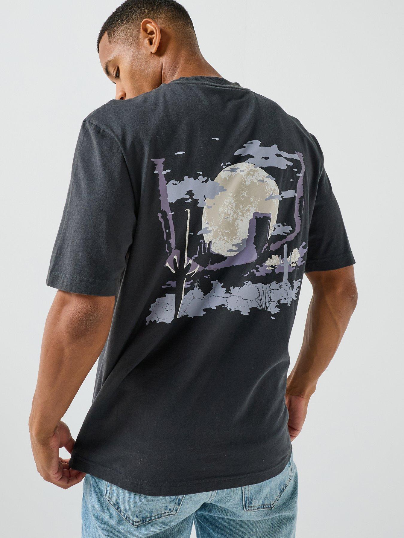 Image 1 of 5 of HUGO Graphic T-Shirt - Black