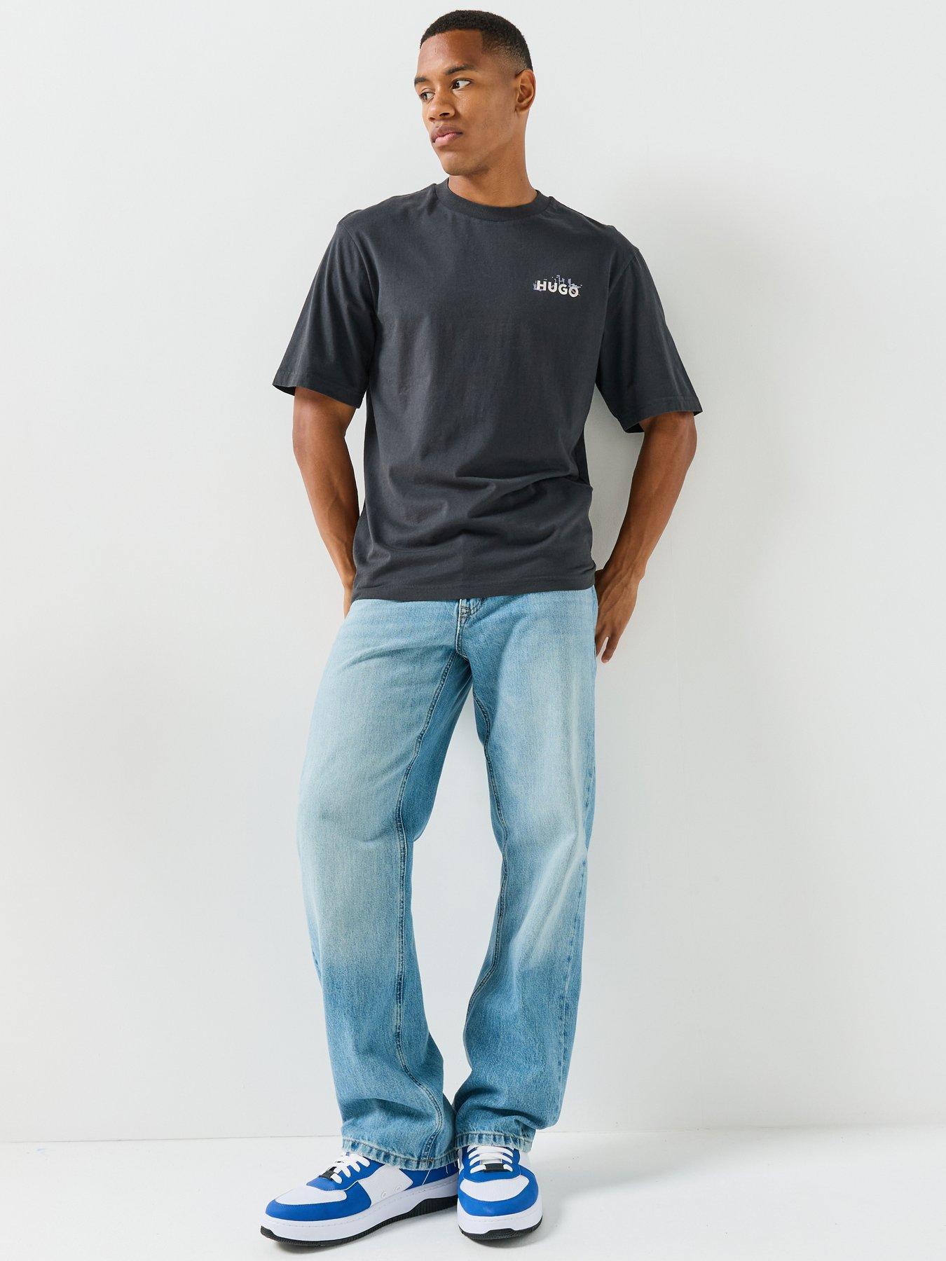 Image 3 of 5 of HUGO Graphic T-Shirt - Black