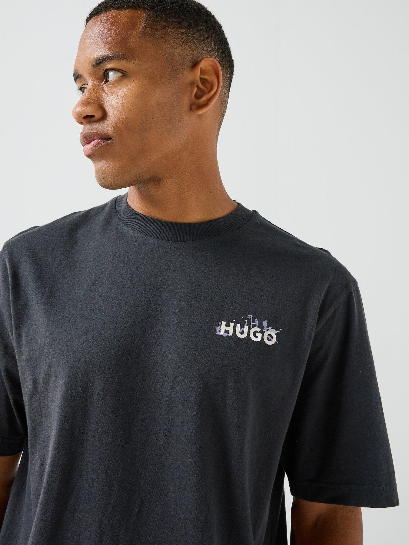 Image 5 of 5 of HUGO Graphic T-Shirt - Black