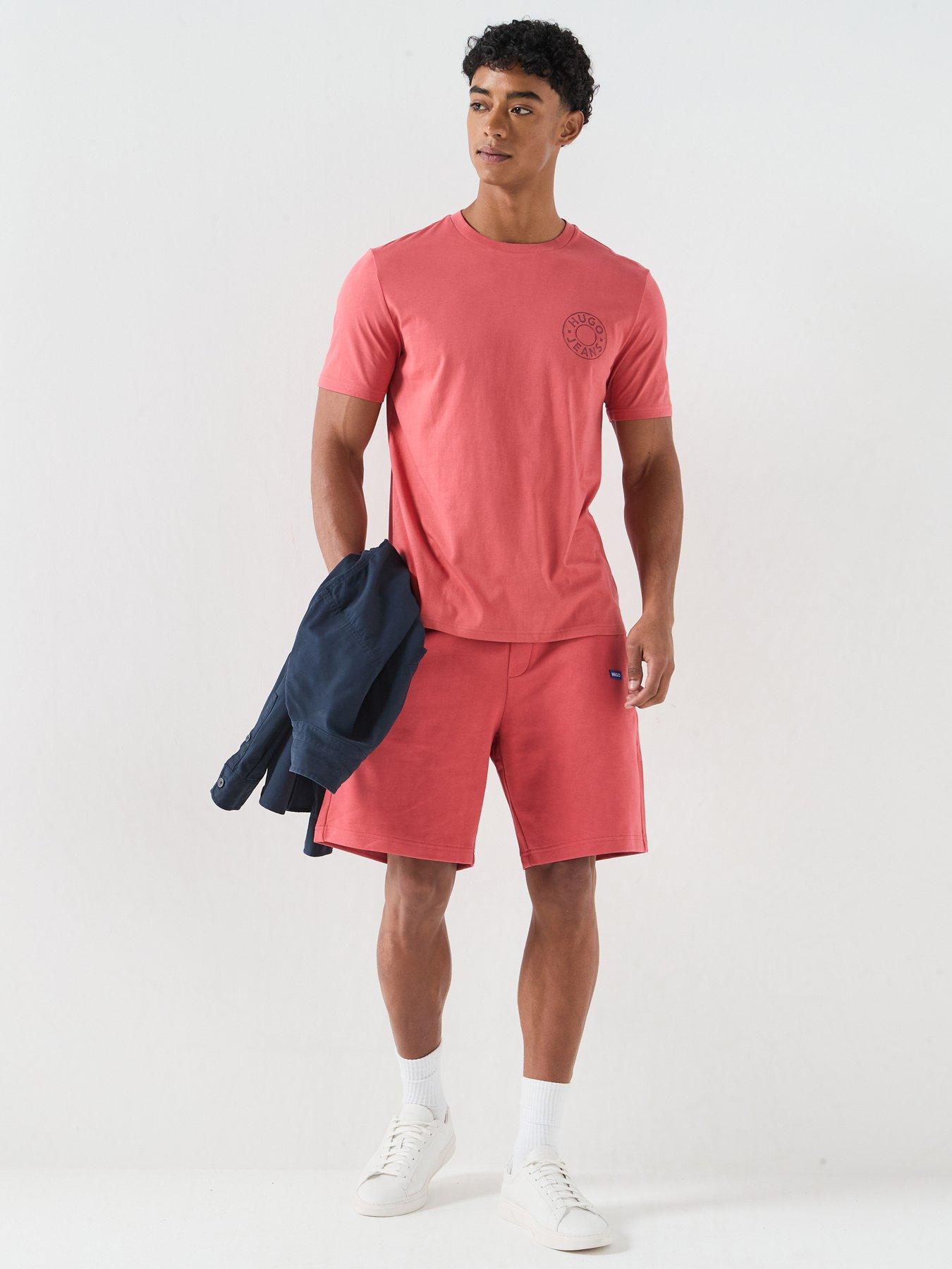 Image 3 of 5 of HUGO Blue Nemodo Graphic T-Shirt - Red