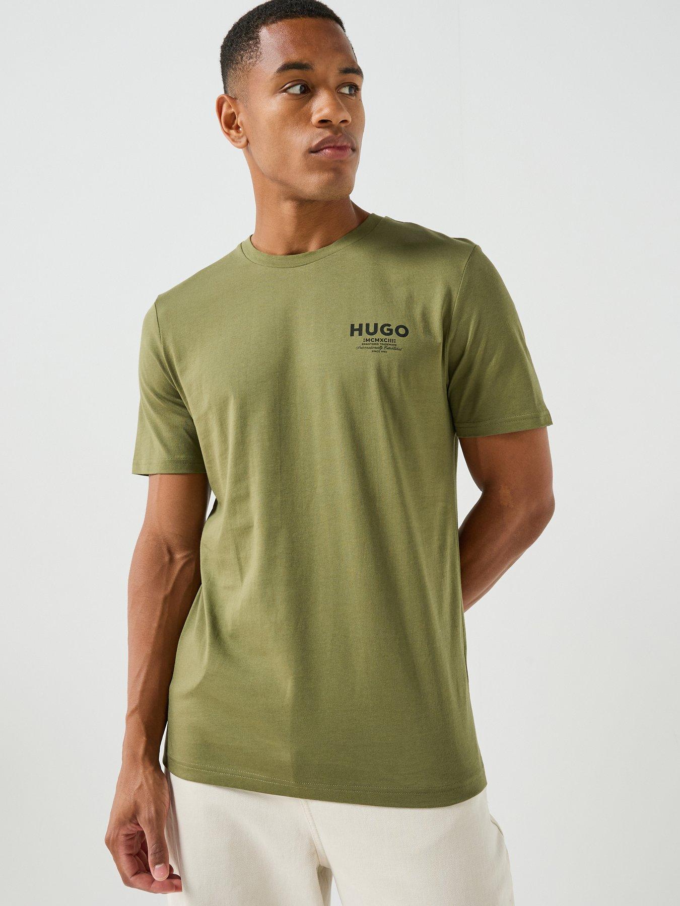 HUGO Blue Nesptee Small Logo T-Shirt - Green