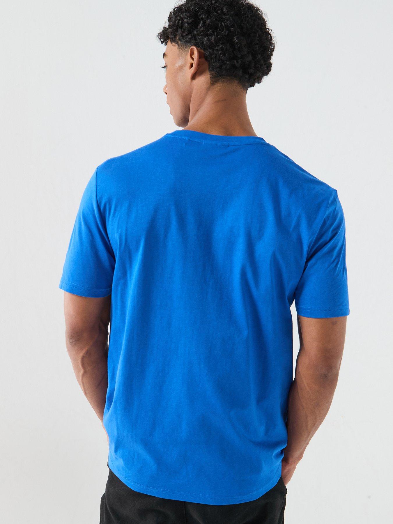 Image 2 of 6 of HUGO Nesptee Small Logo T-Shirt - Blue