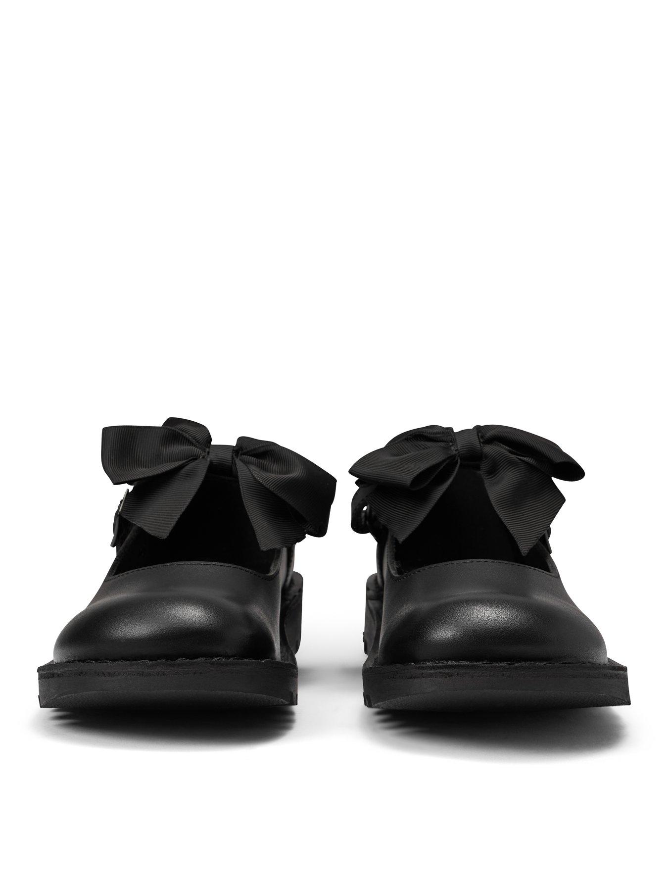 Image 6 of 6 of Kickers Kick Mj Bow Lthr Yf Blk