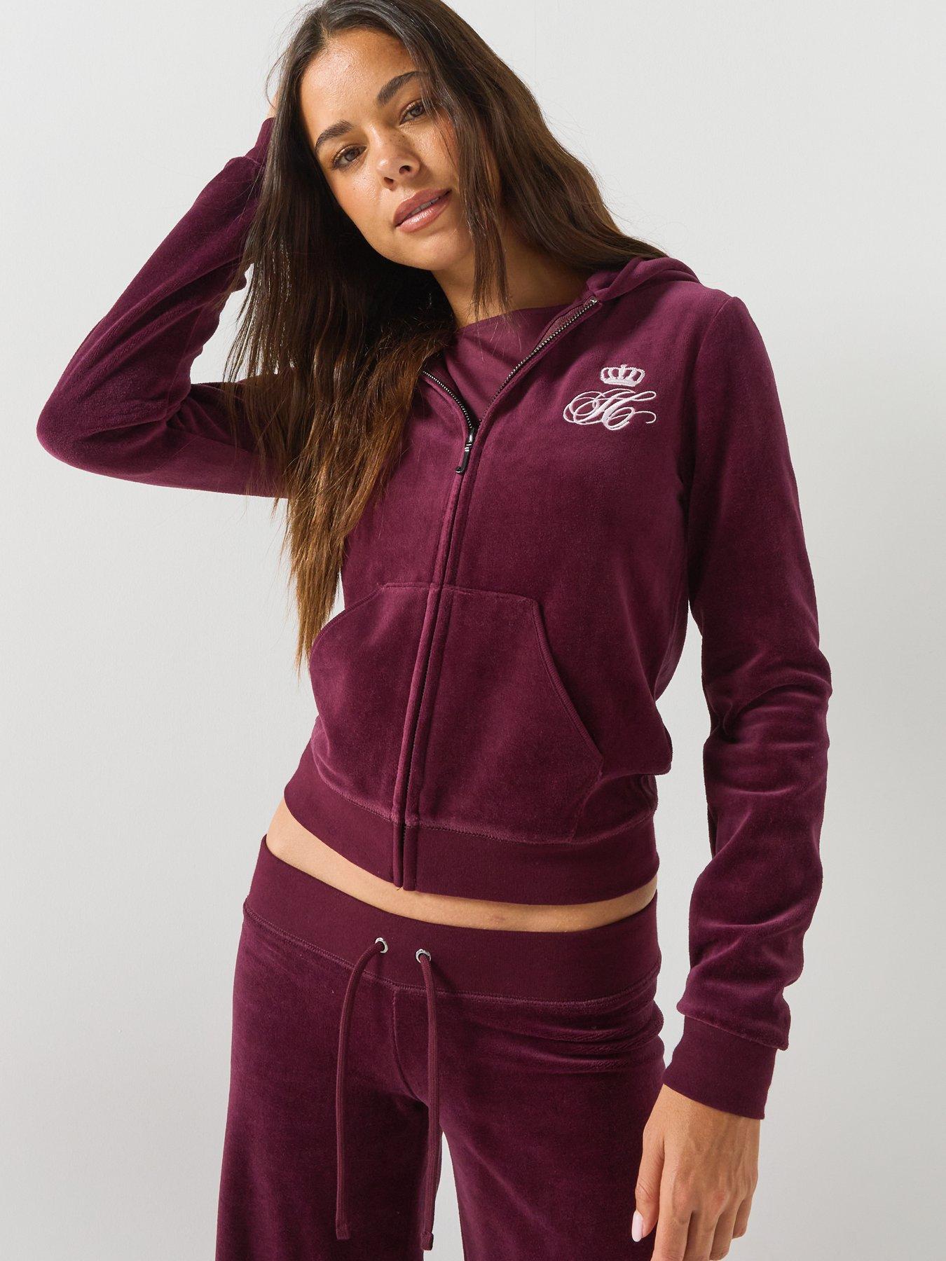 Image 5 of 5 of Juicy Couture Rebelle Robyn Hoodie - Red