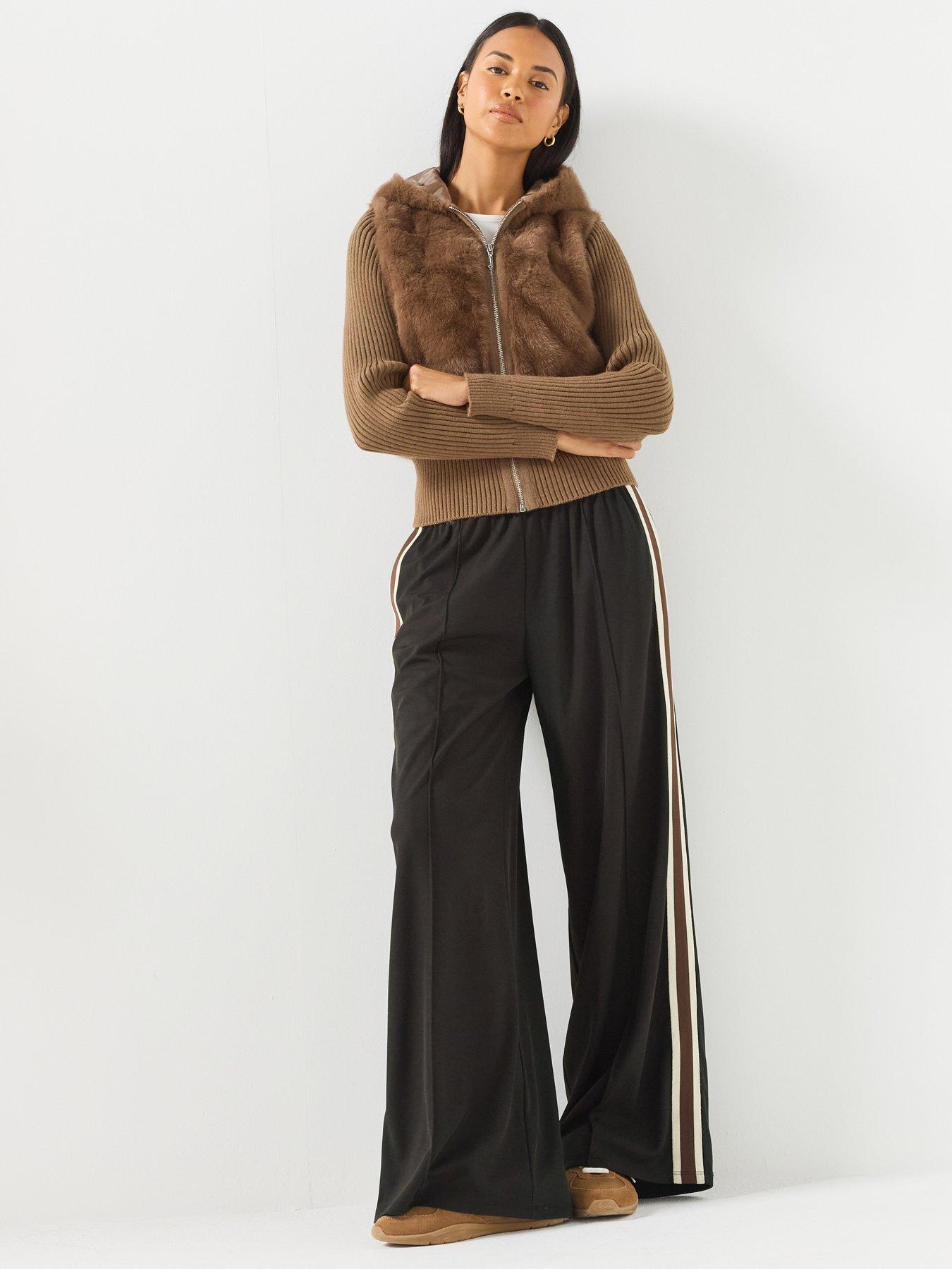Image 3 of 6 of Juicy Couture NAILA CONTRAST FUR JACKET
