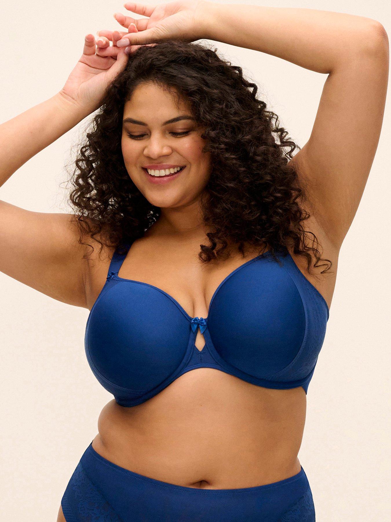 Elomi Nerina Underwire Moulded Spacer Bra-French - Navy