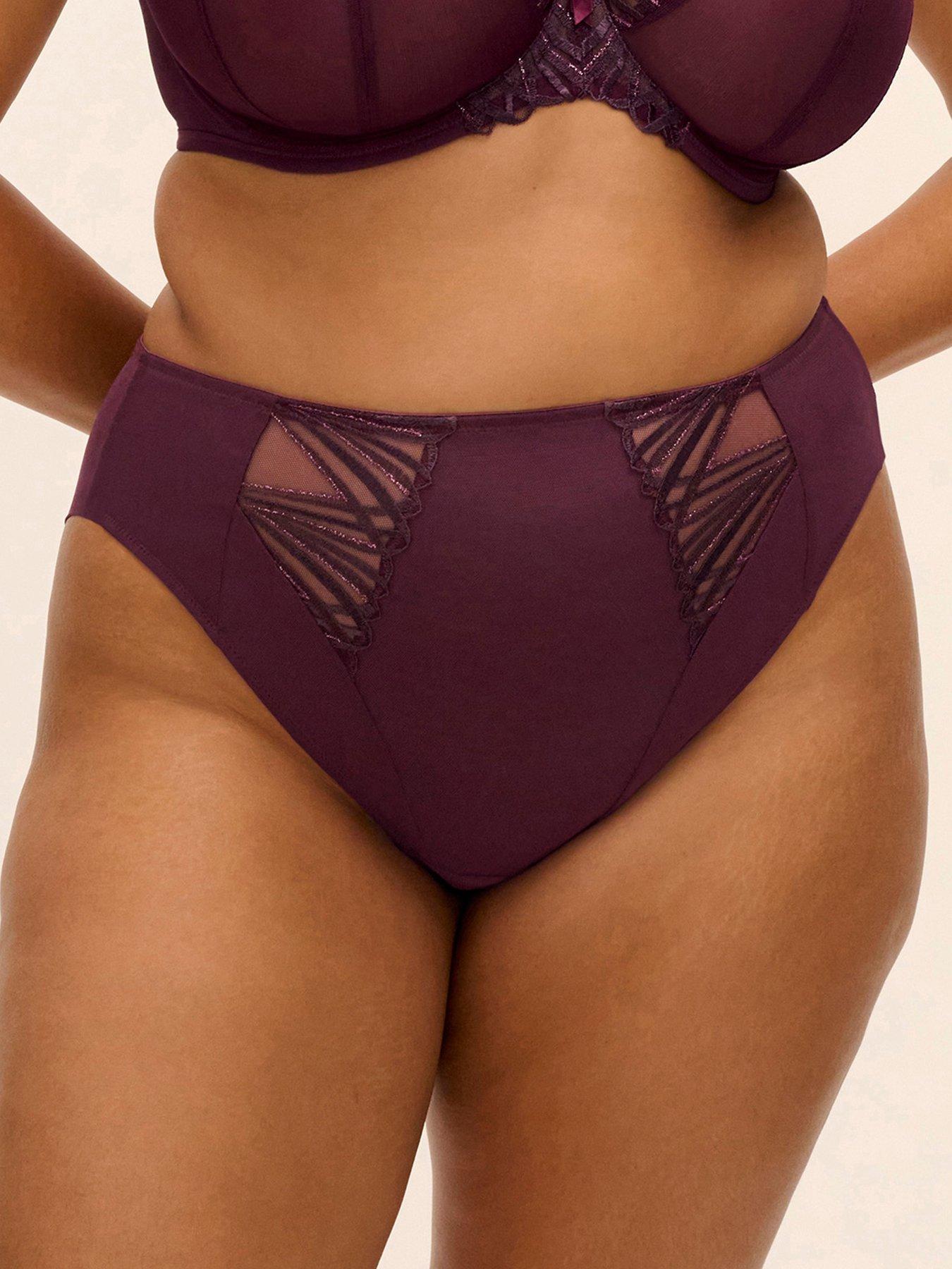 Image 3 of 4 of Elomi Reja Brazillian Brief - Fig