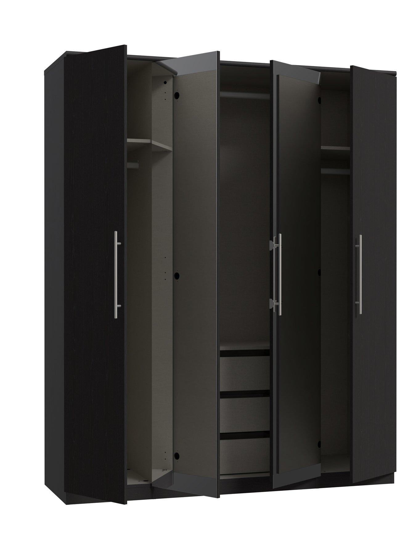Image 6 of 6 of The Very Collection Home Essentials -&nbsp;Prague Pack 3 (bedside, 4+2, 4 Dr Robe) - FSC&reg; Certified