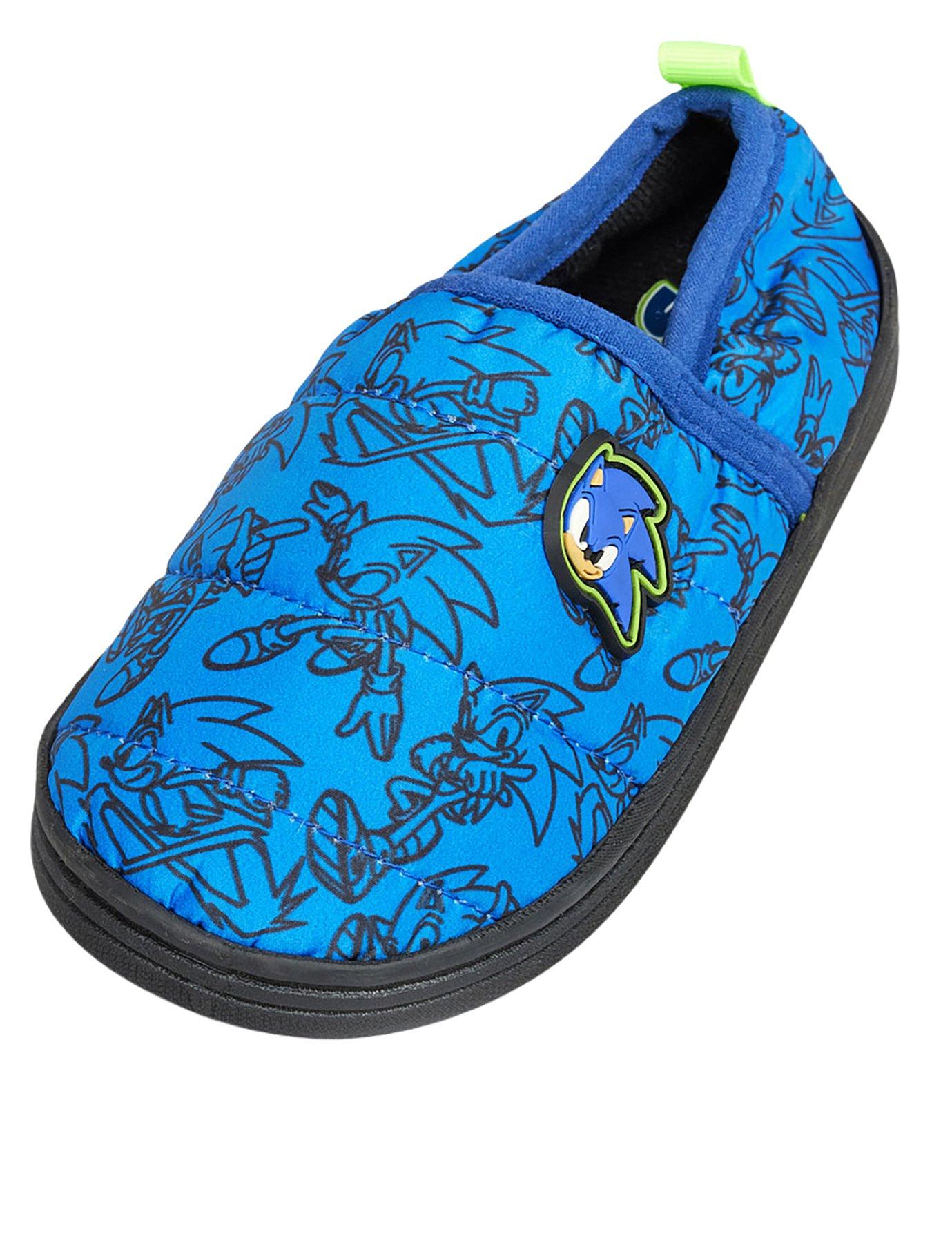 Image 1 of 4 of The Very Collection Sonic Slippers - Blue