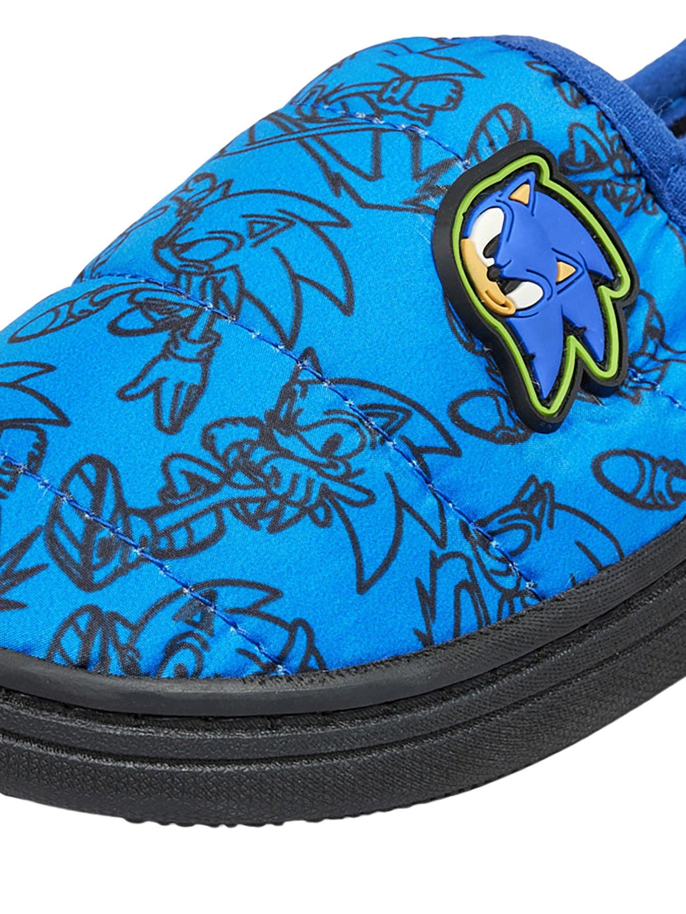 Image 4 of 4 of The Very Collection Sonic Slippers - Blue