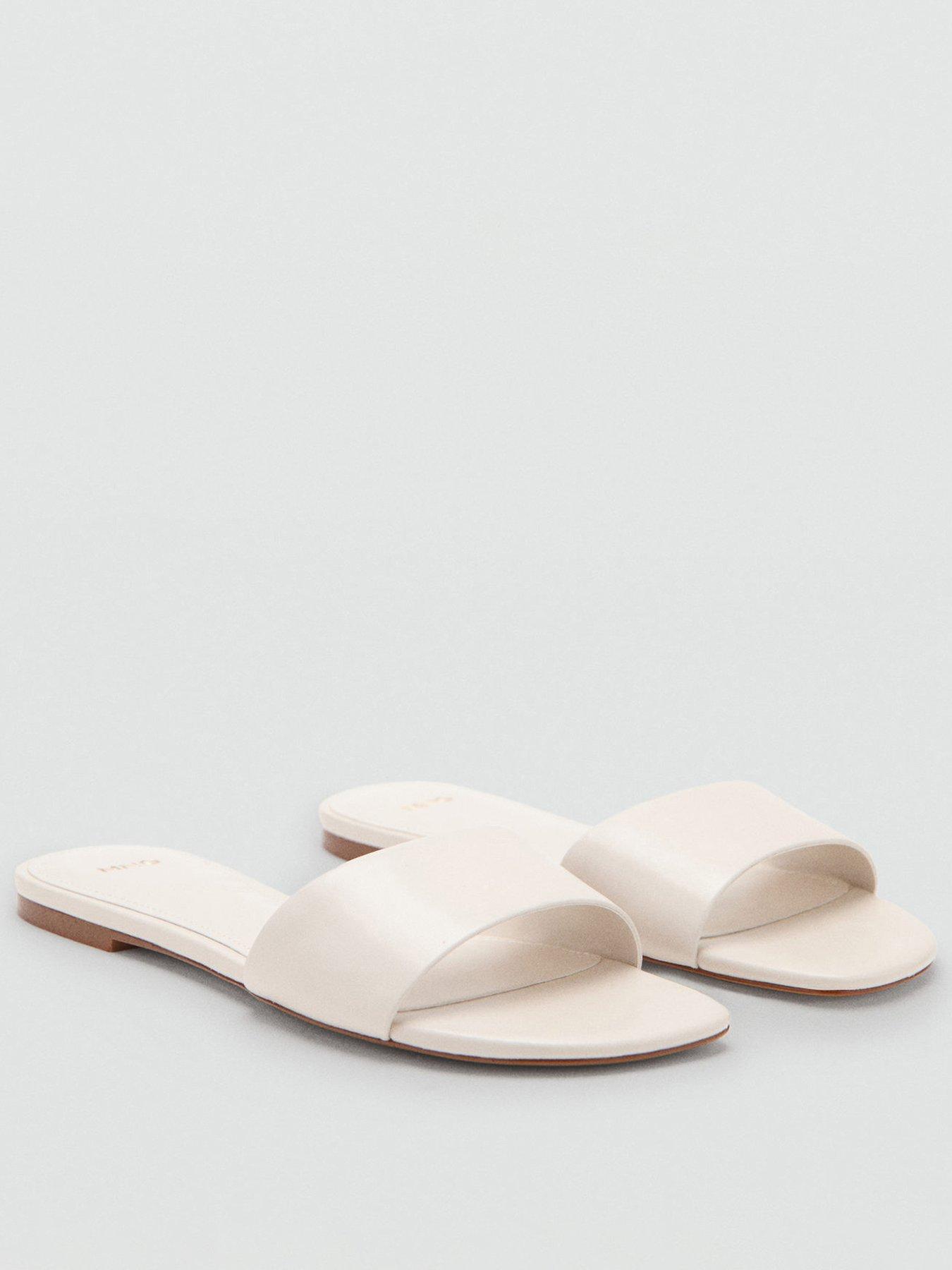 Mango Amelia Sandals - Cream