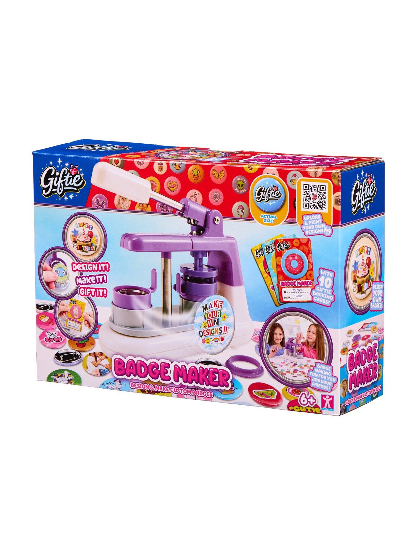 Image 2 of 8 of Giftie Press-To-Create Badge Maker Craft Kit
