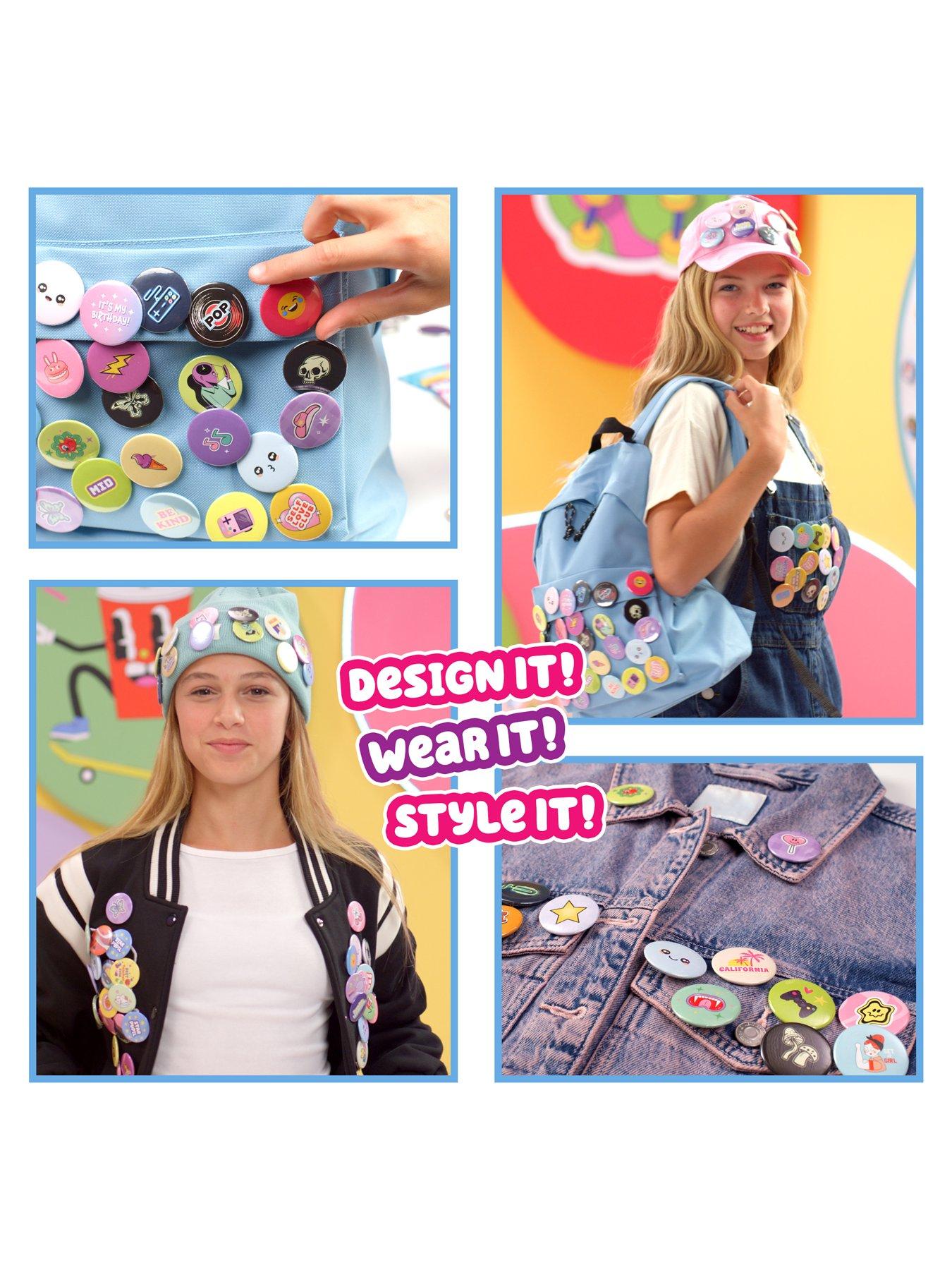 Image 5 of 8 of Giftie Press-To-Create Badge Maker Craft Kit