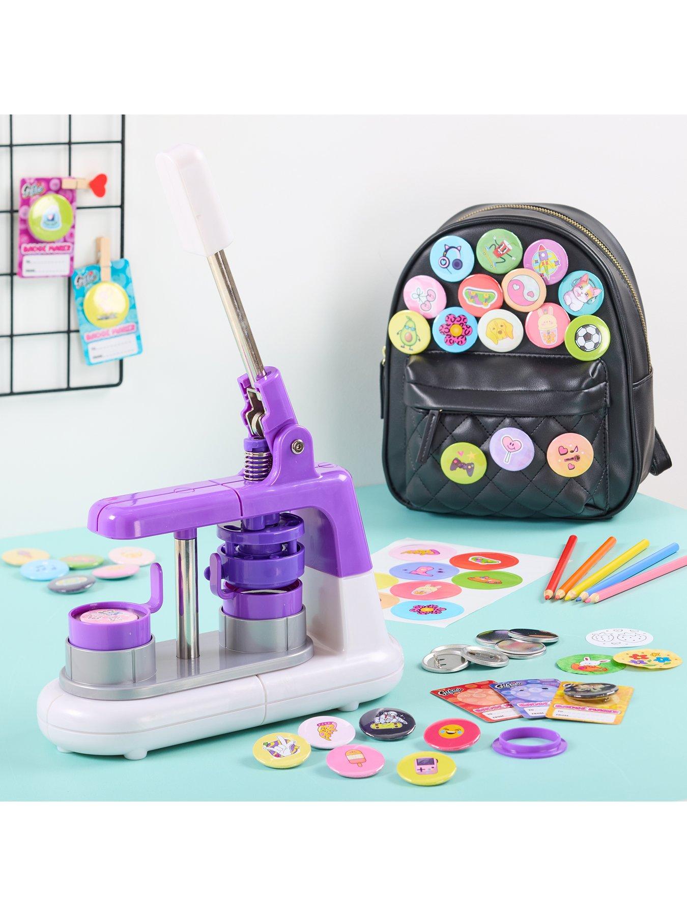 Image 7 of 8 of Giftie Press-To-Create Badge Maker Craft Kit