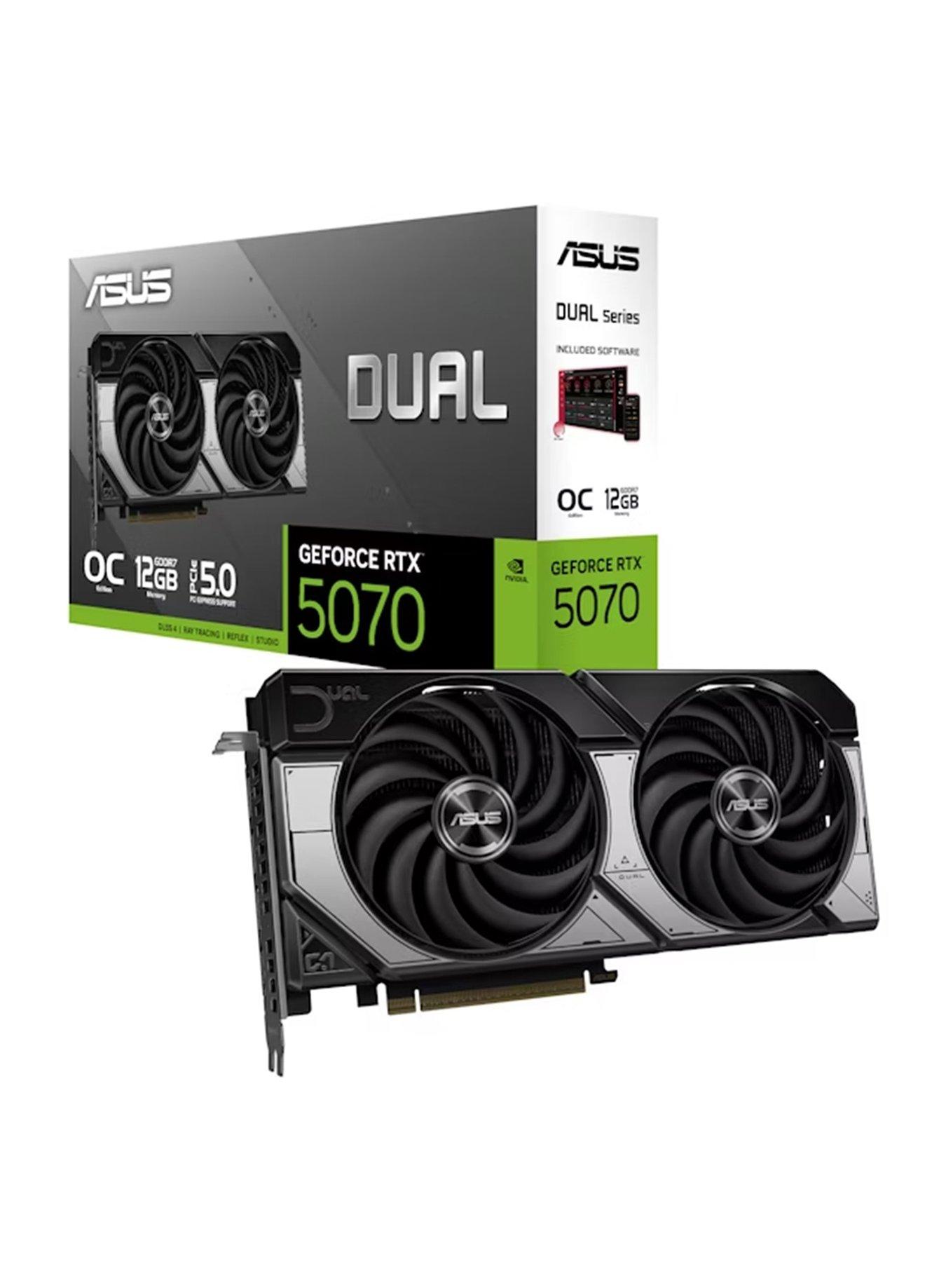 Asus Dual RTX 5070 12GB OC Graphics Card