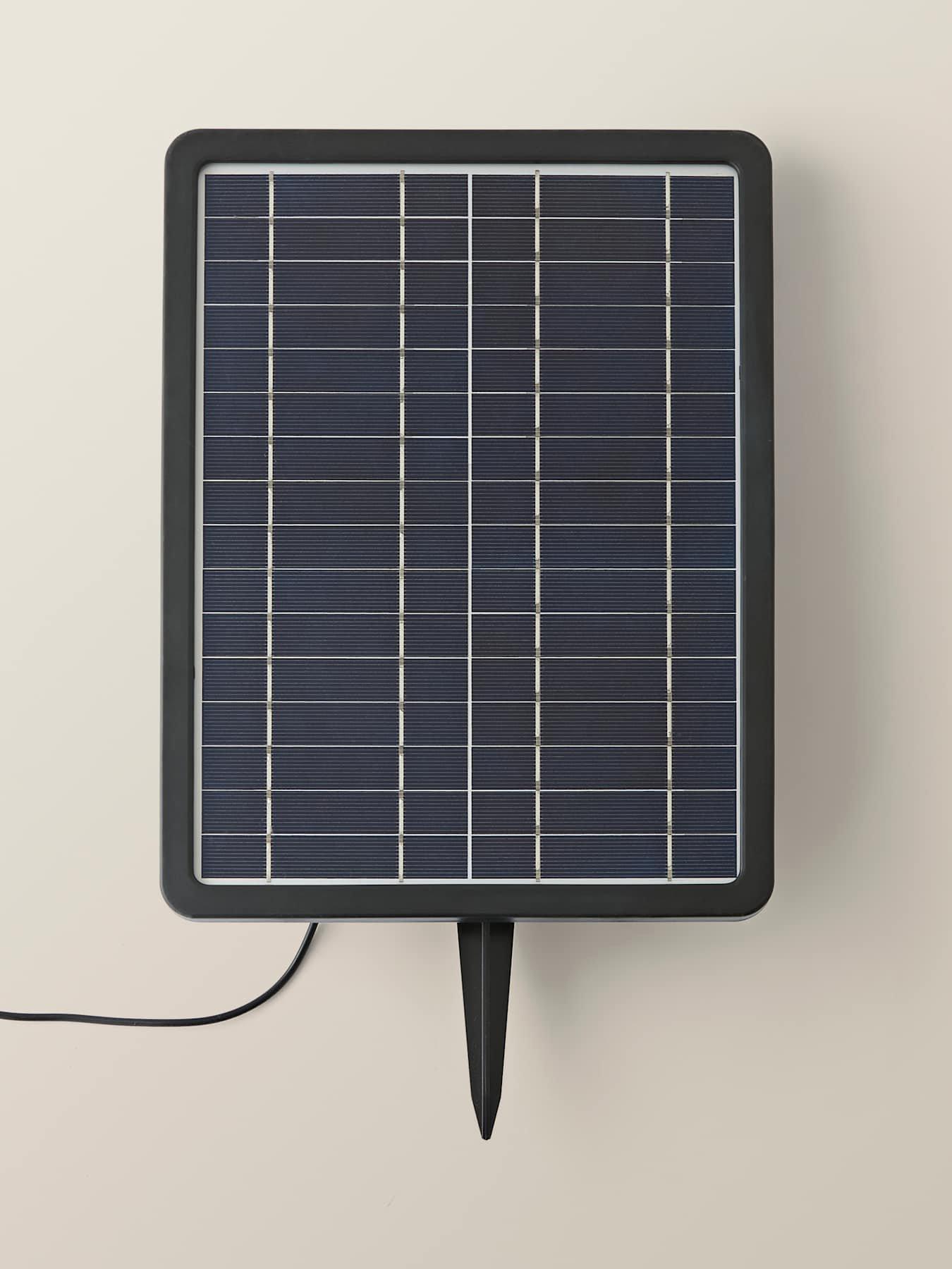 Image 4 of 6 of ValueLights Solar Power Natural Square Outdoor Garden Water Fountain Feature