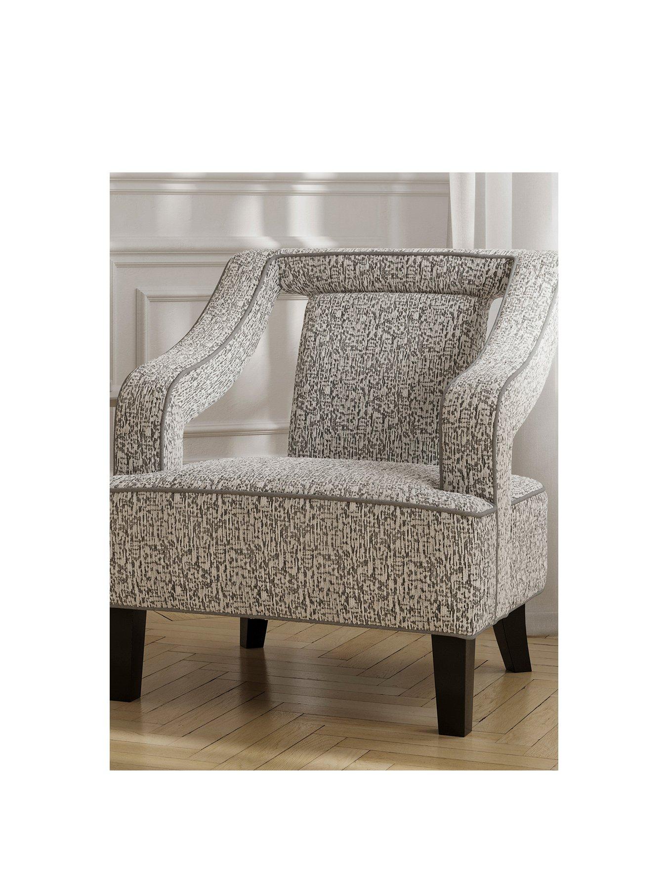 Image 2 of 7 of LPD Home Sofia Grey Chair