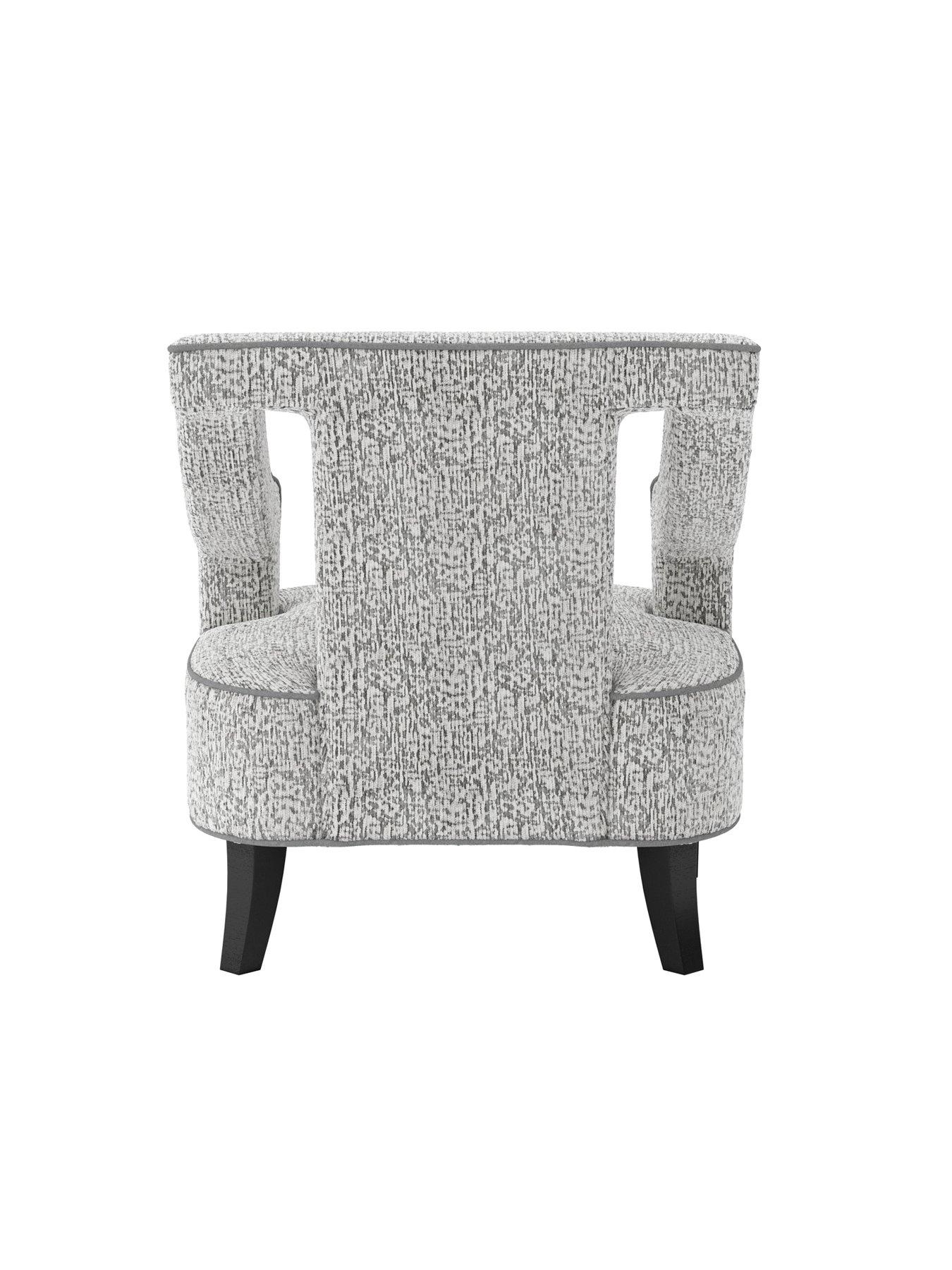 Image 7 of 7 of LPD Home Sofia Grey Chair