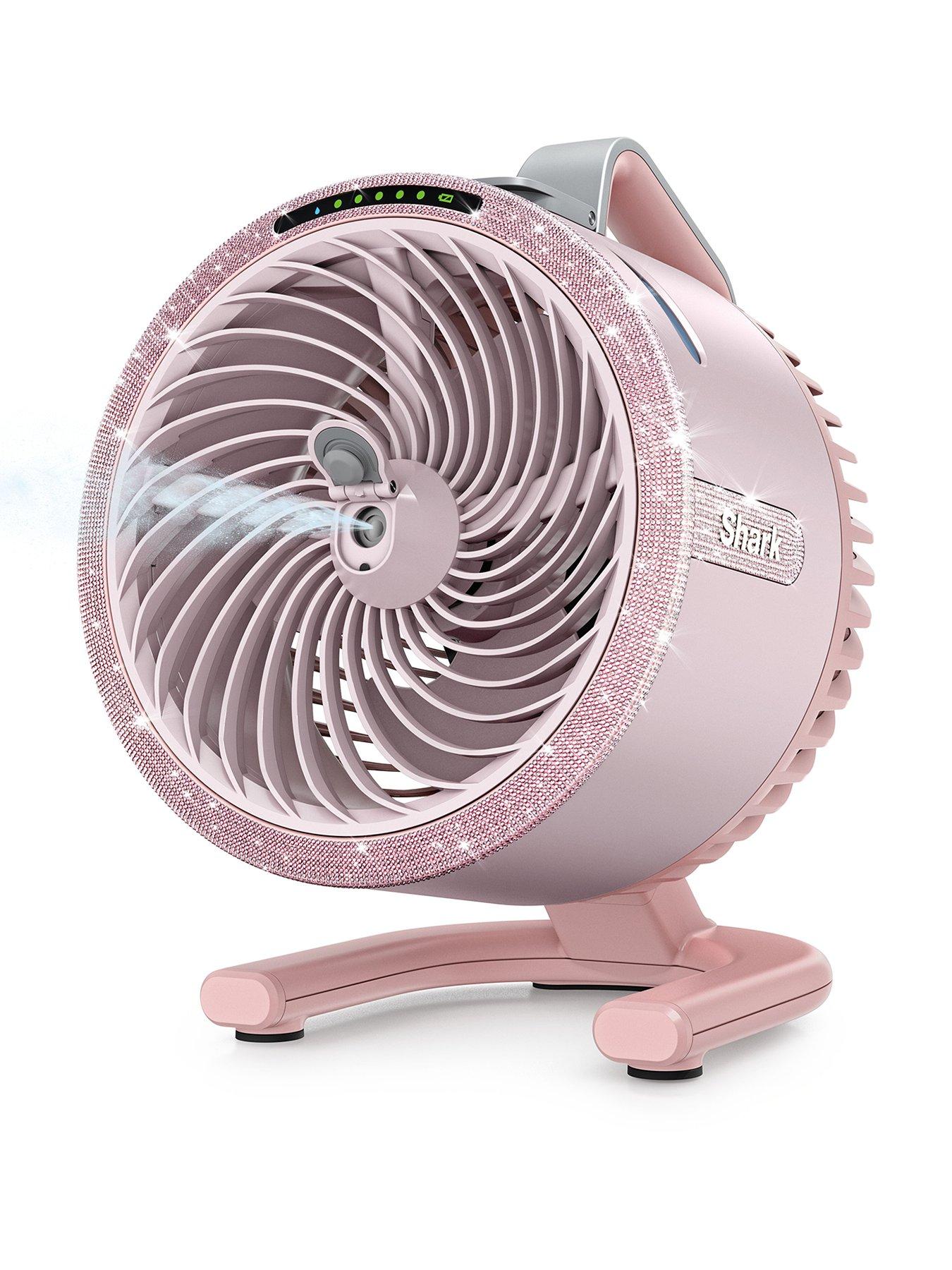 Shark FlexBreeze HydroGo Misting Fan - Limited Edition Pink Diamond