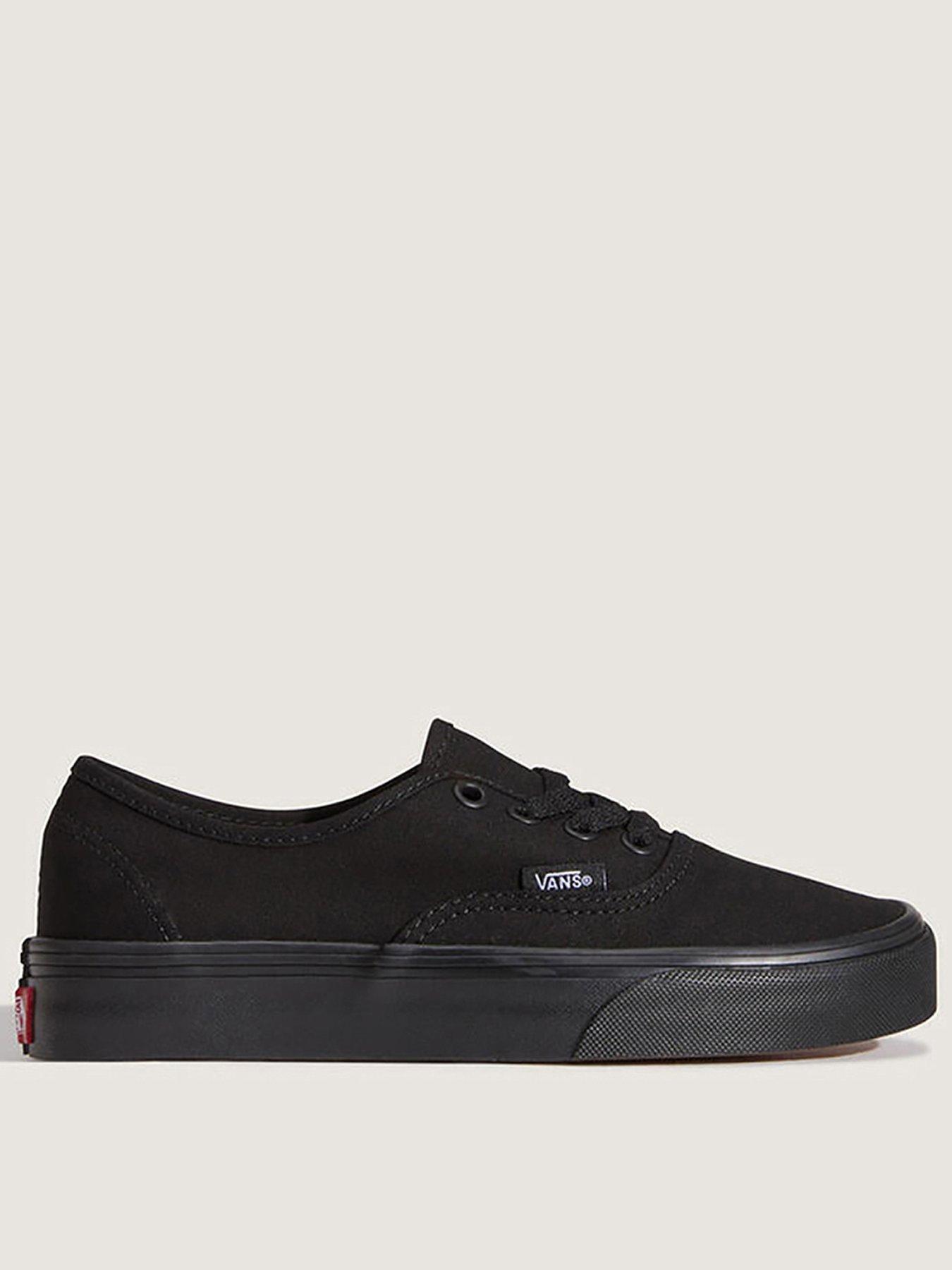 Image 1 of 5 of Vans Junior Authentic Trainer - Black