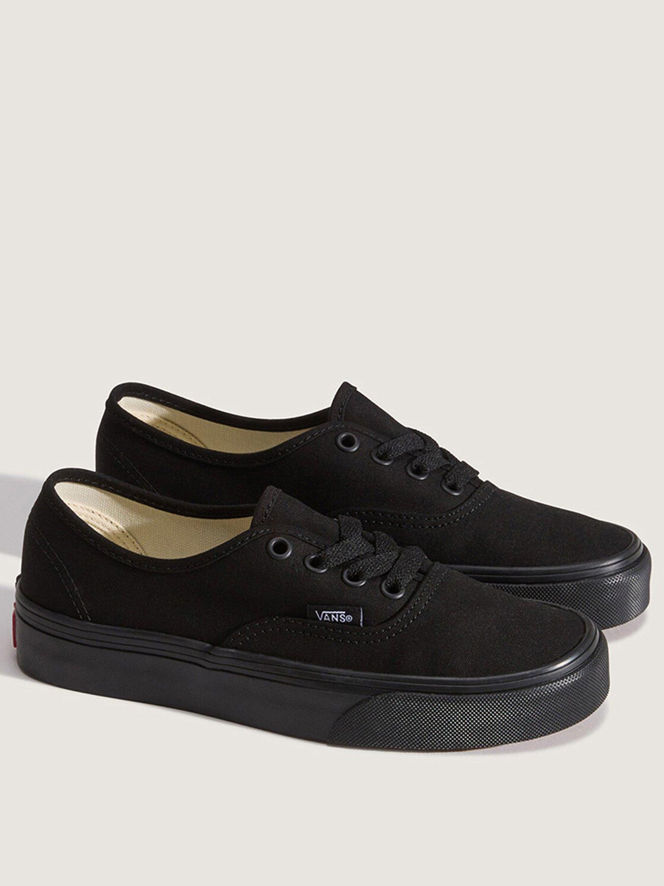 Image 2 of 5 of Vans Junior Authentic Trainer - Black