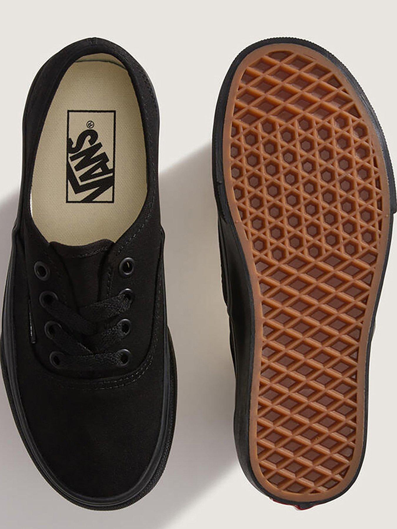 Image 4 of 5 of Vans Junior Authentic Trainer - Black