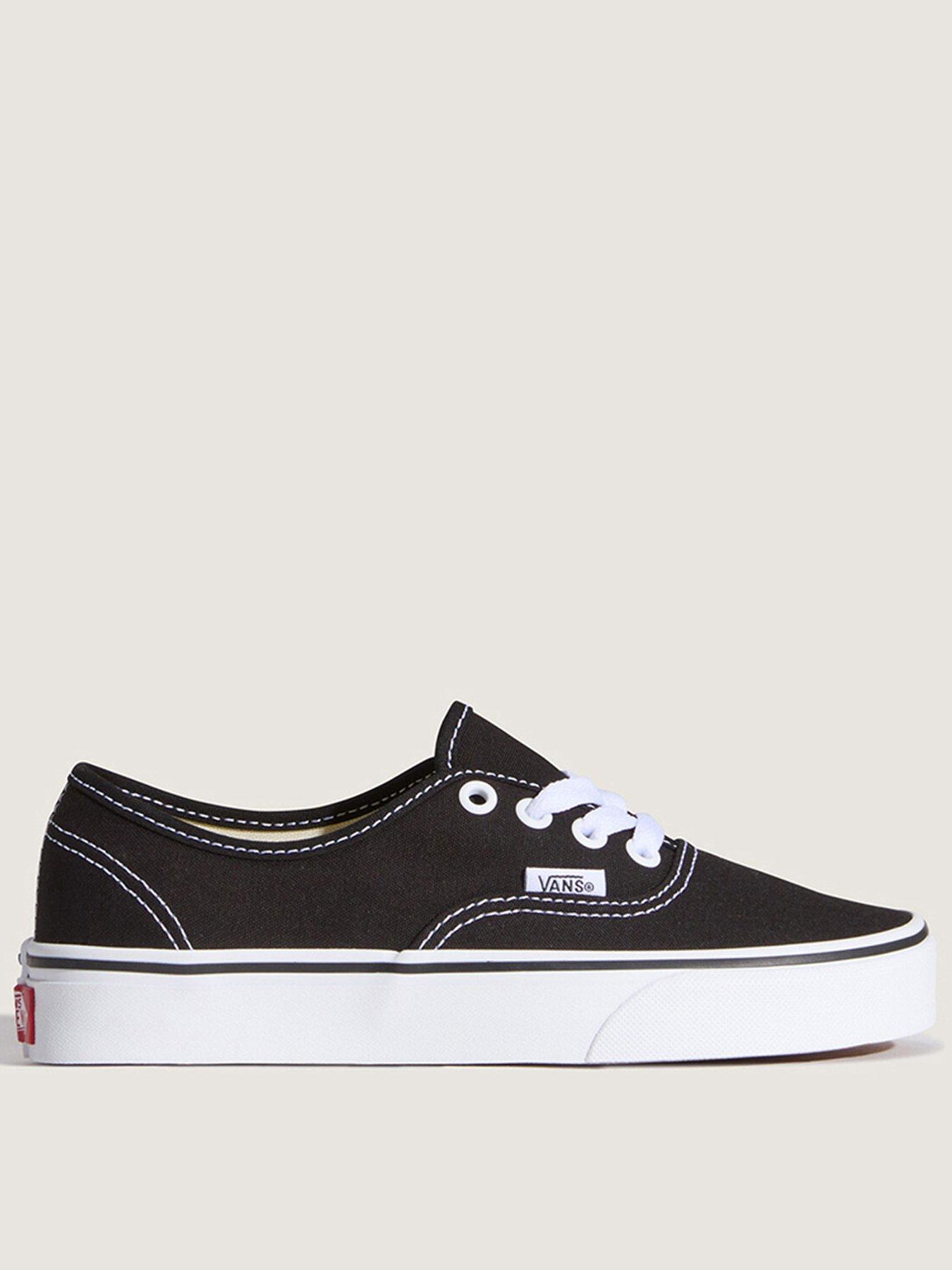 Image 1 of 5 of Vans Junior Authentic Trainer - Black