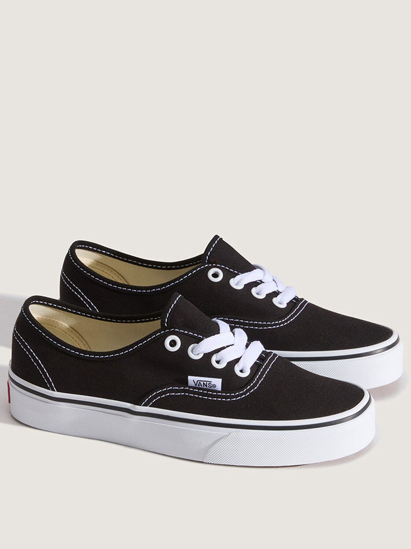 Image 2 of 5 of Vans Junior Authentic Trainer - Black