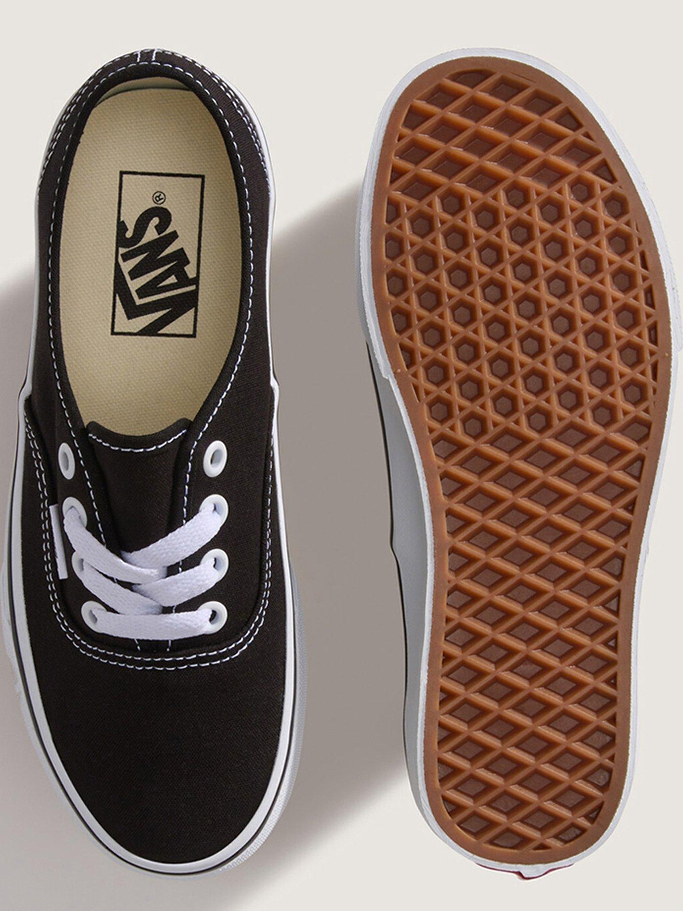Image 4 of 5 of Vans Junior Authentic Trainer - Black