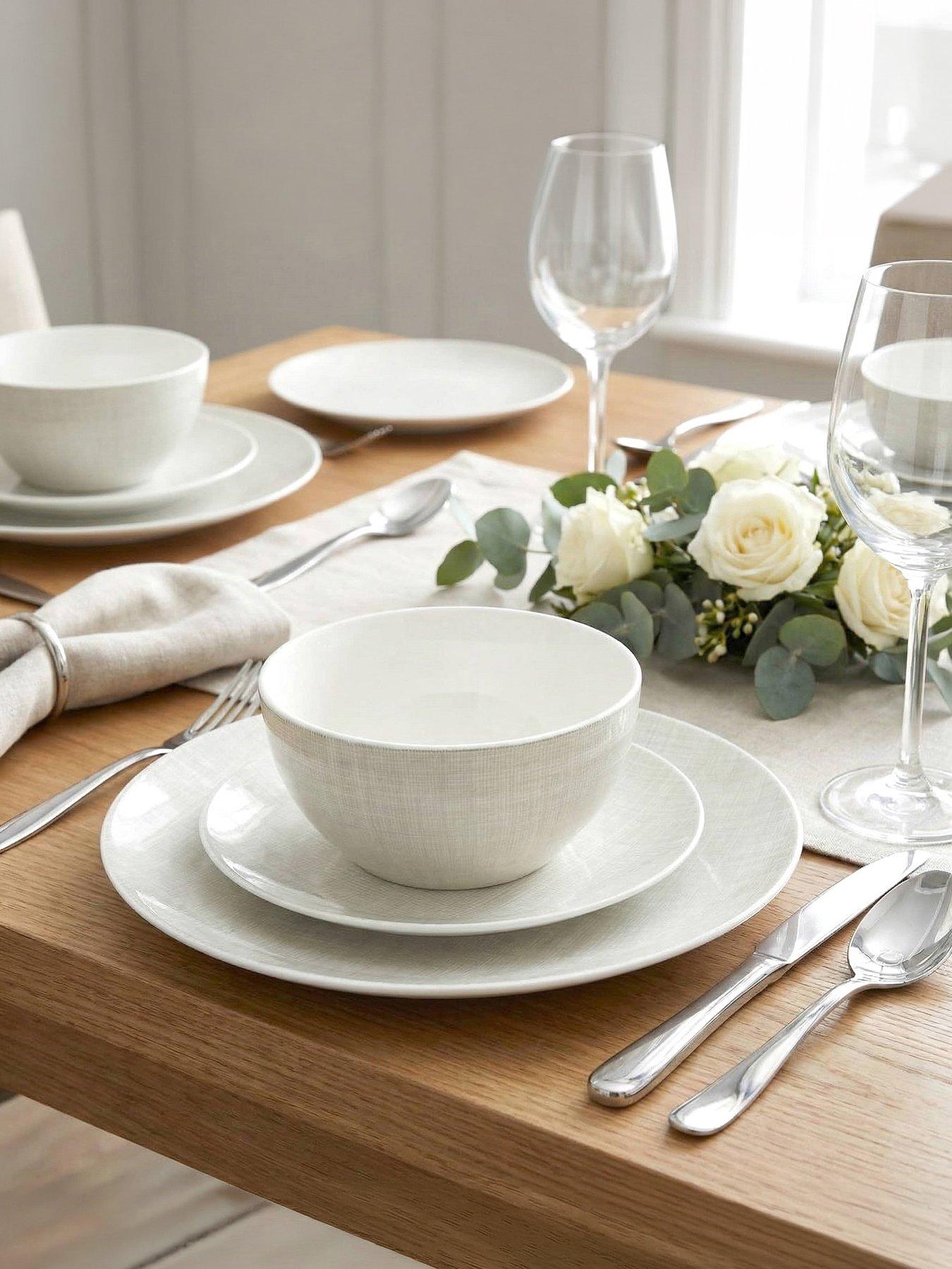 Image 1 of 4 of WATERSIDE 12pc Grey Linen