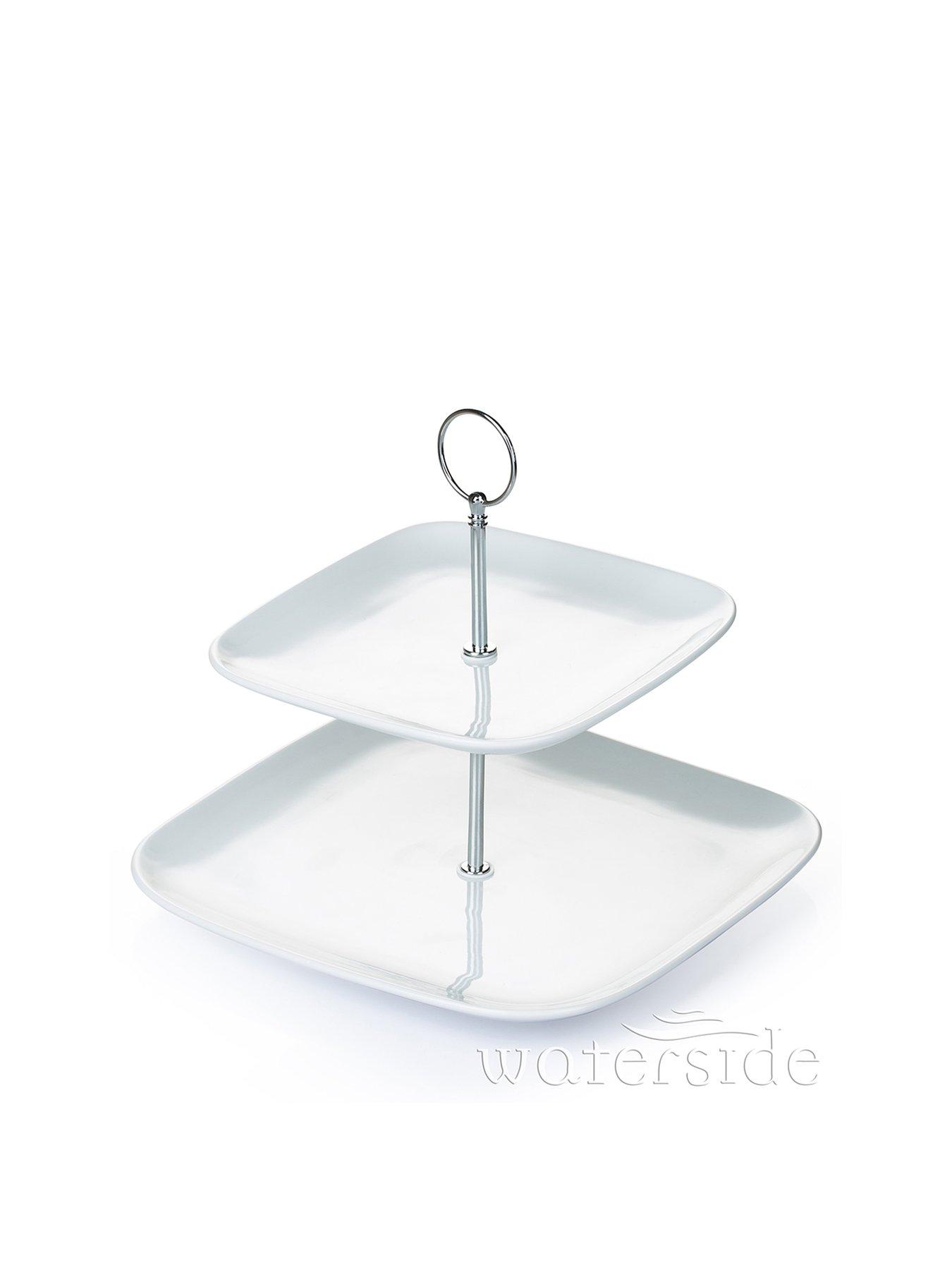Image 2 of 2 of WATERSIDE 2 Tier Cake Stand