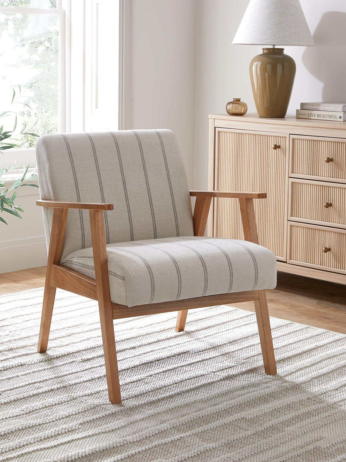 The Very Collection Cora Stripe Accent Chair