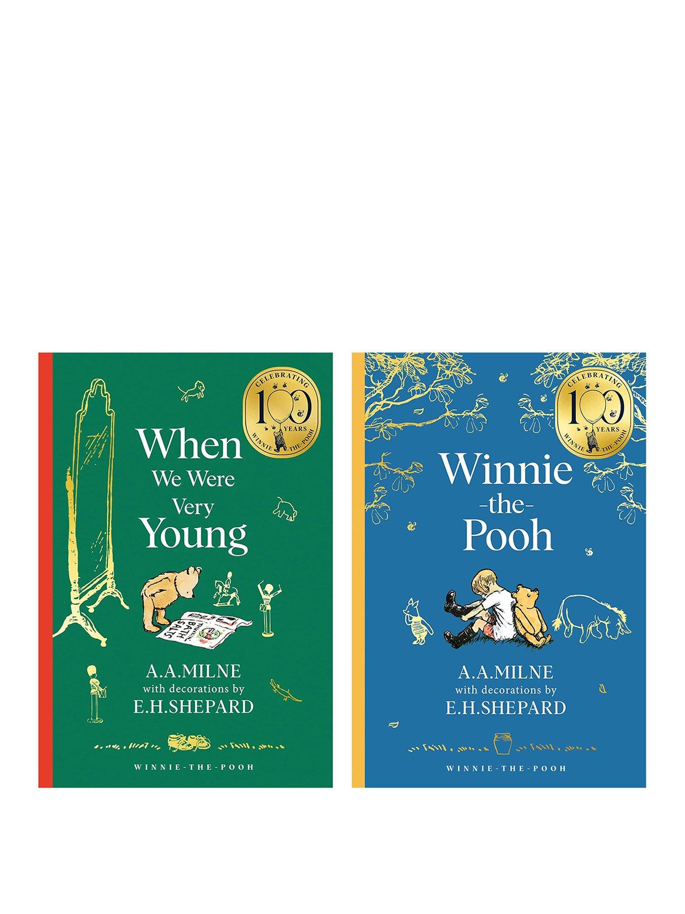 Winnie The Pooh Winnie-The-Pooh  &  When We Were Very Young - 100th Anniversary - 2 Book Set