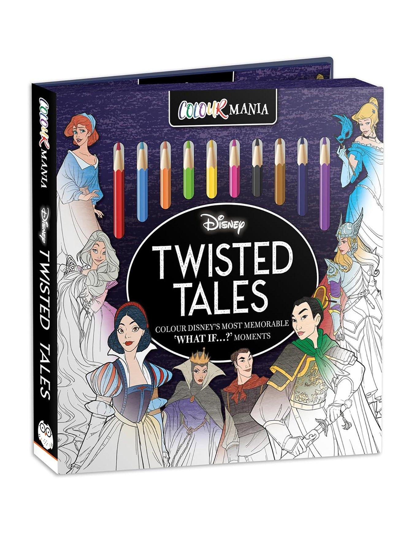 Disney Princess Disney Twisted Tales - Colourmania Book