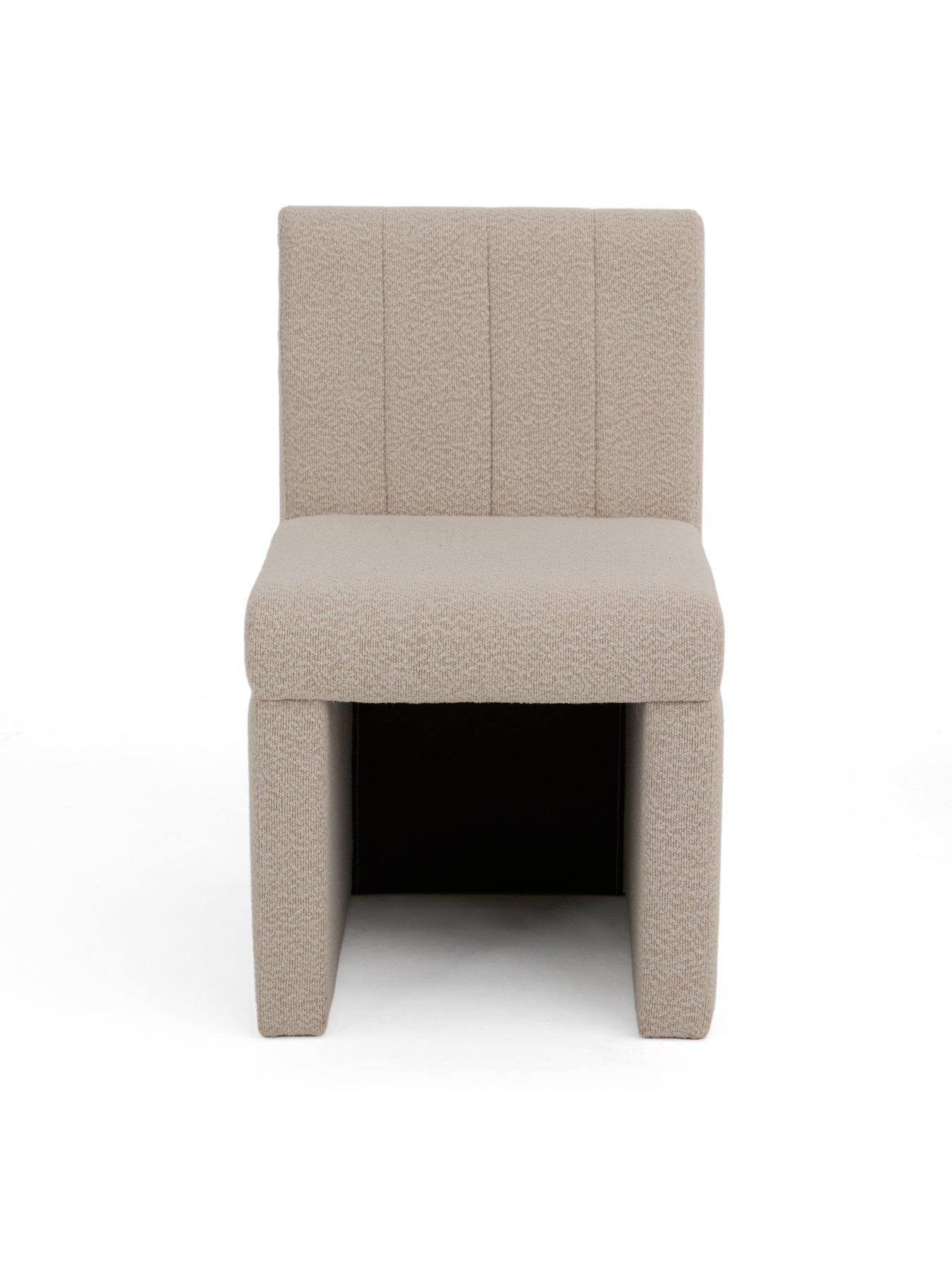 Image 3 of 7 of The Very Collection Sander Single&nbsp;Dining Chair - Boucle